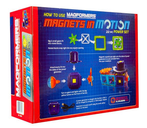 Magformers Magnets in Motion 22-Piece Power Set