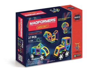 Magformers Vehicle Wow 27-Piece Building Set