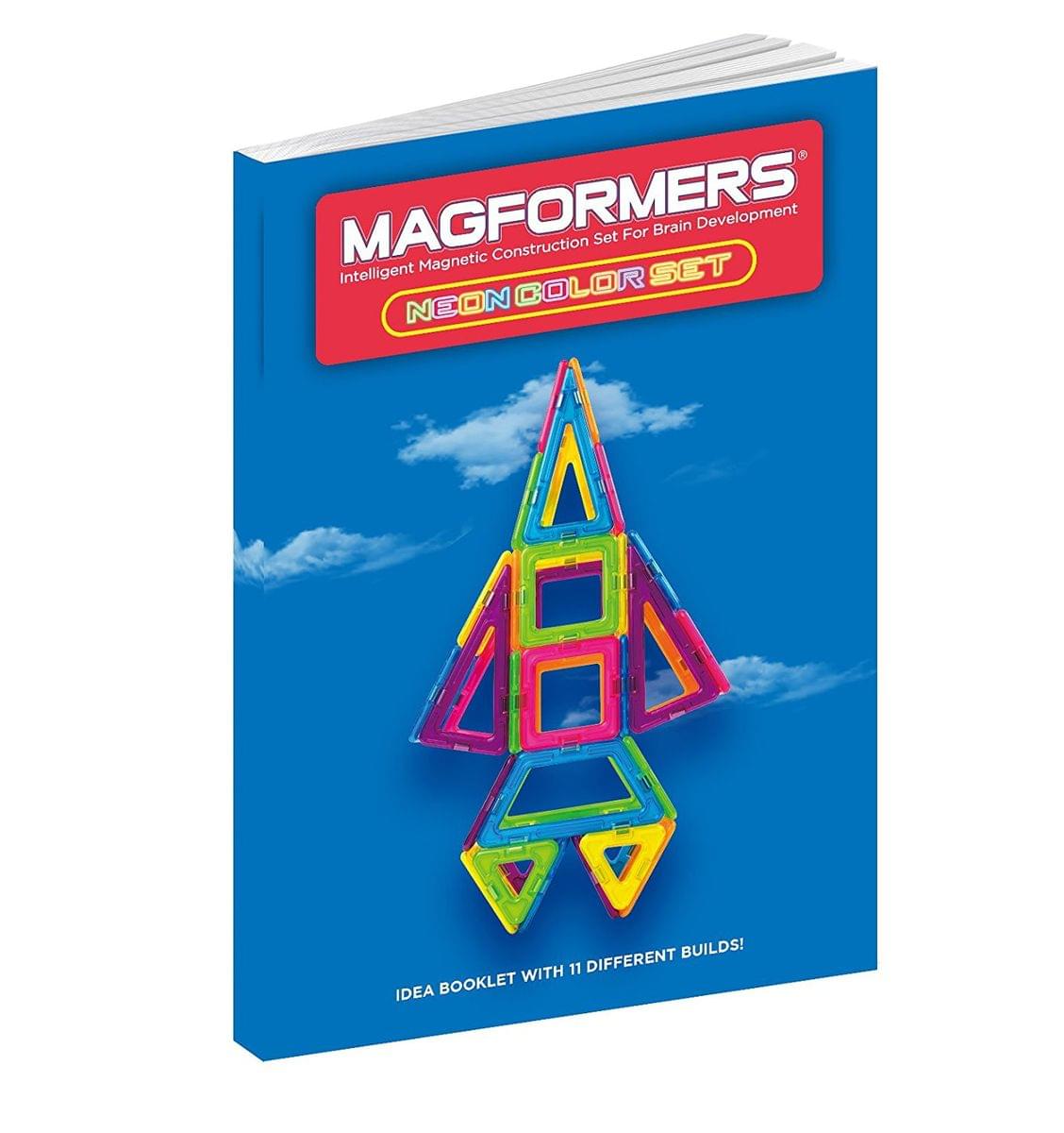 Magformers Neon 70-Piece Building Set