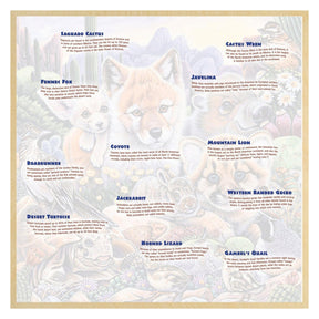 Desert Friends 48 Piece Real Wood Jigsaw Puzzle
