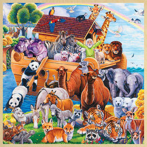 Noahs Ark 48 Piece Real Wood Jigsaw Puzzle
