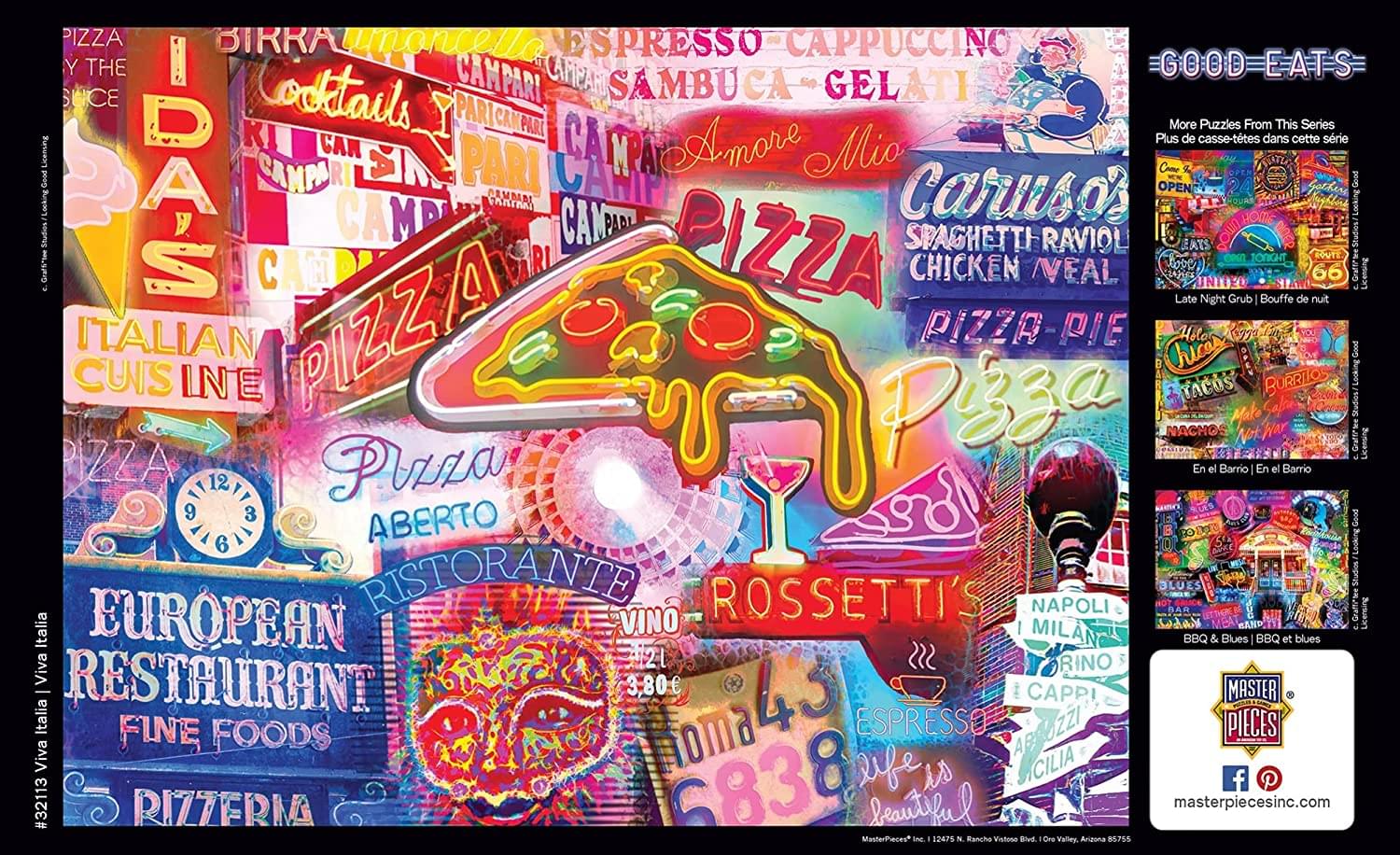 Viva Italia 550 Piece Jigsaw Puzzle