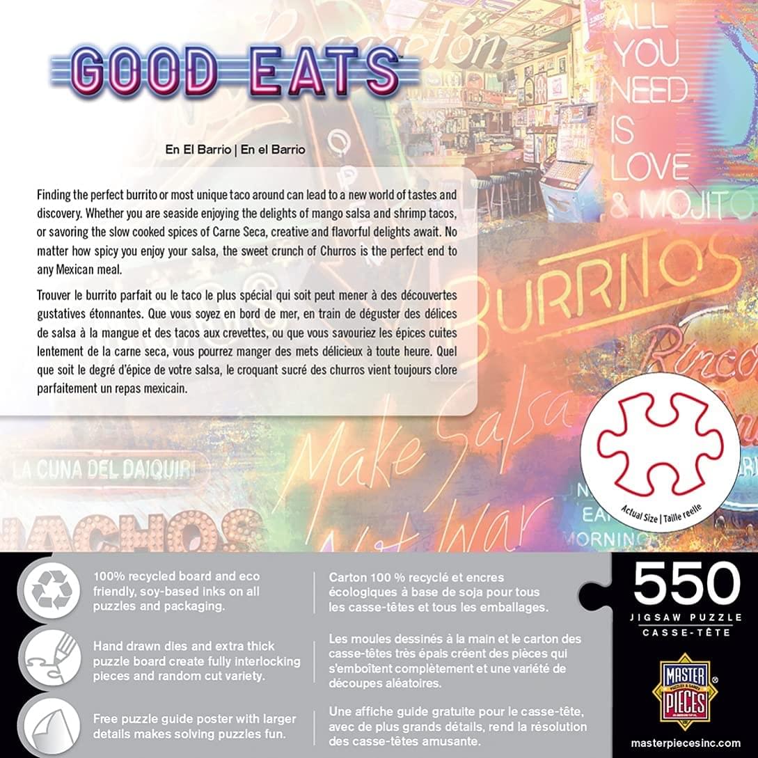 En El Barrio 550 Piece Jigsaw Puzzle