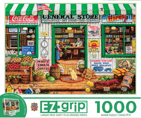 General Store 1000 Piece Large EZ Grip Jigsaw Puzzle