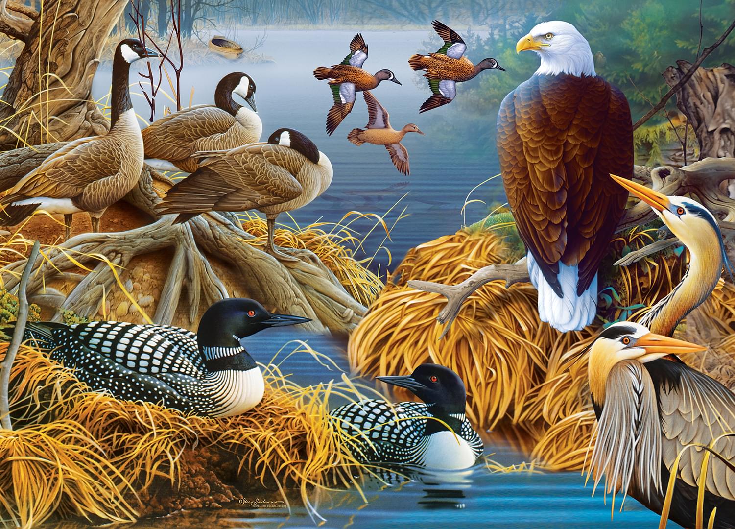 Lake Life 1000 Piece Jigsaw Puzzle