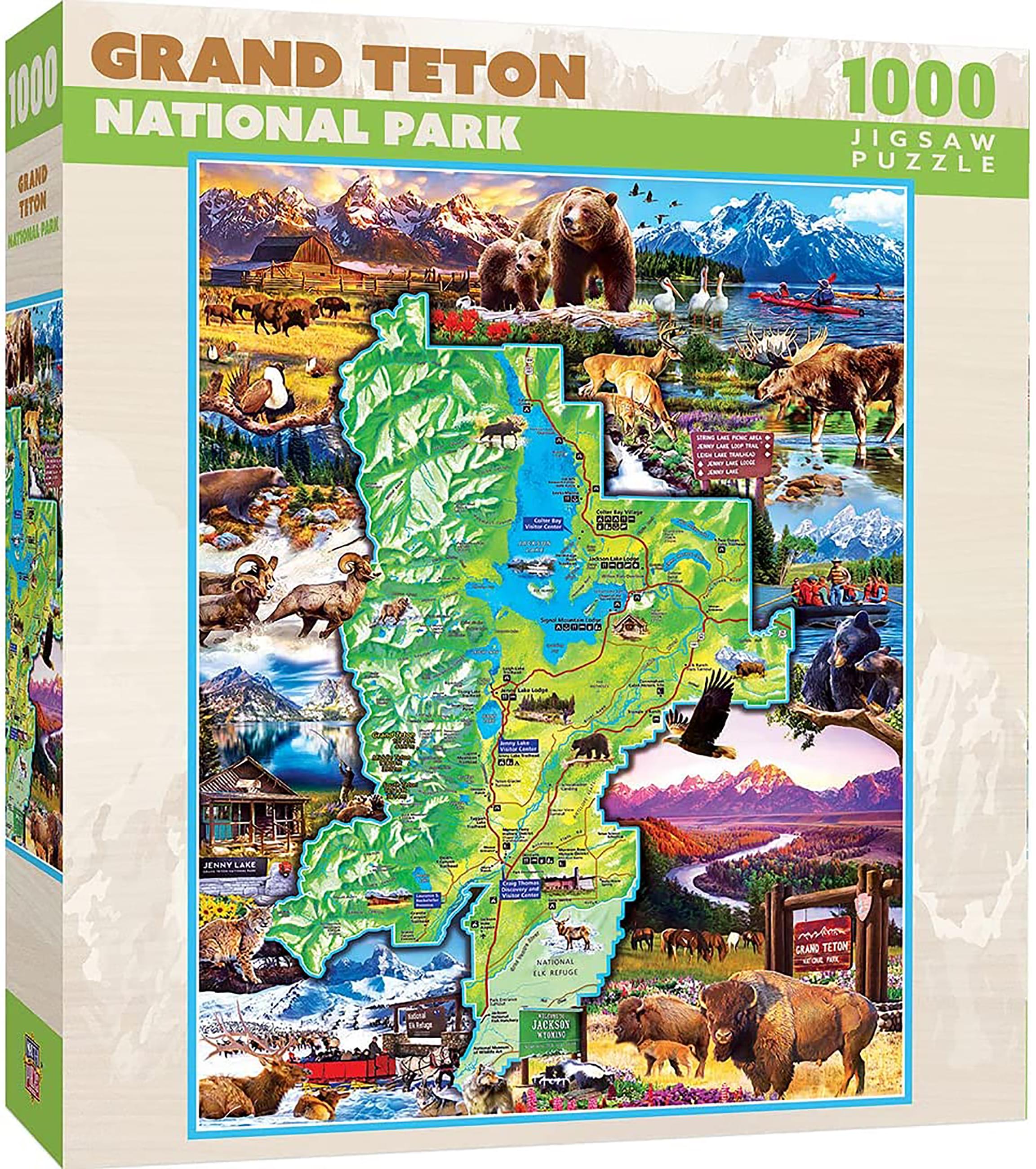 Grand Tetons 1000 Piece Jigsaw Puzzle