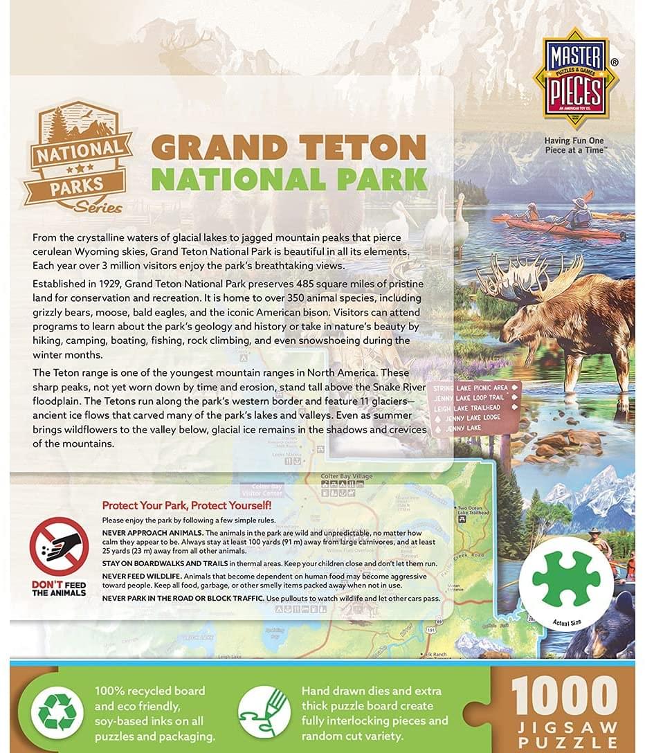Grand Tetons 1000 Piece Jigsaw Puzzle