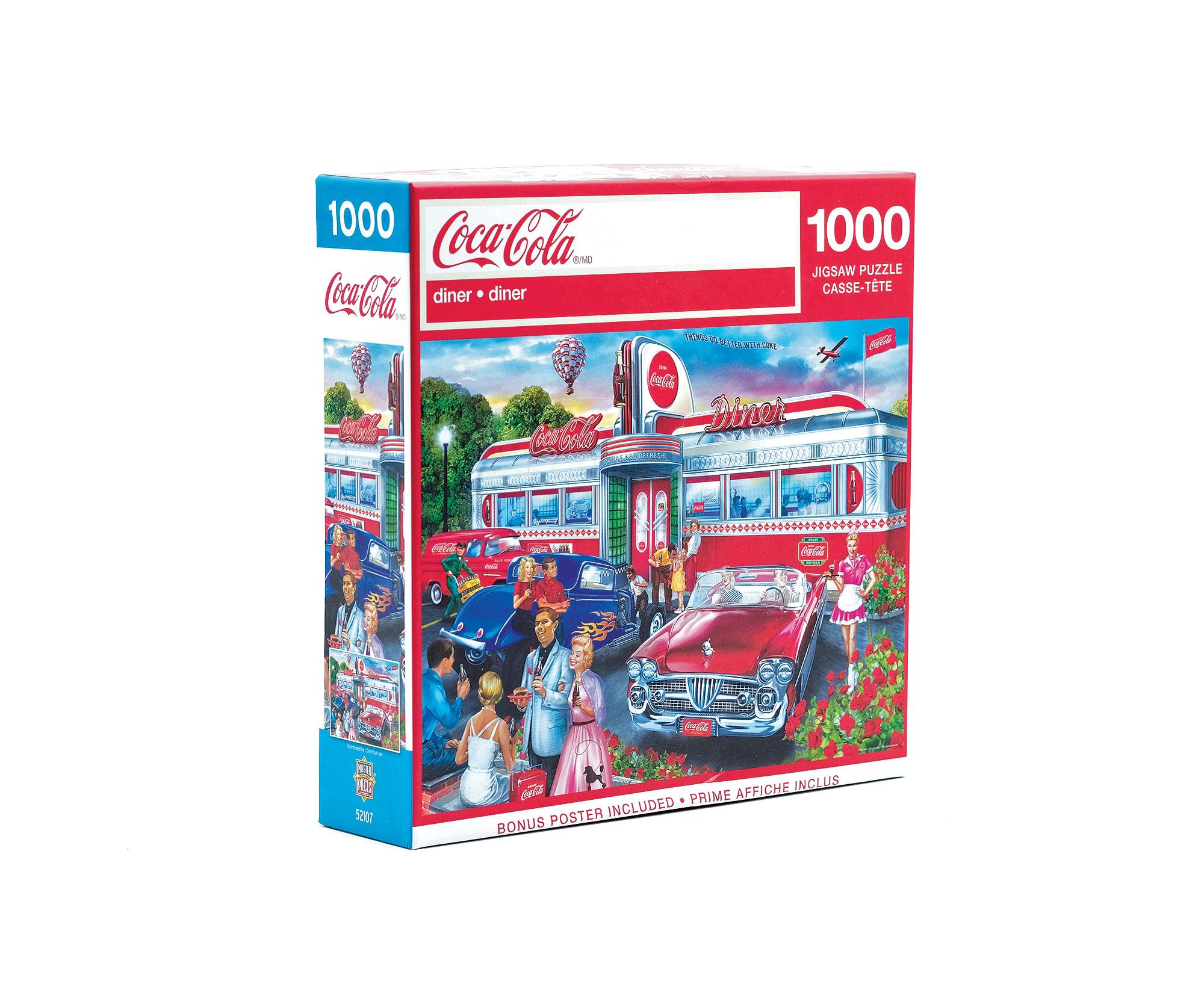 Coca-Cola Diner 1000 Piece Jigsaw Puzzle