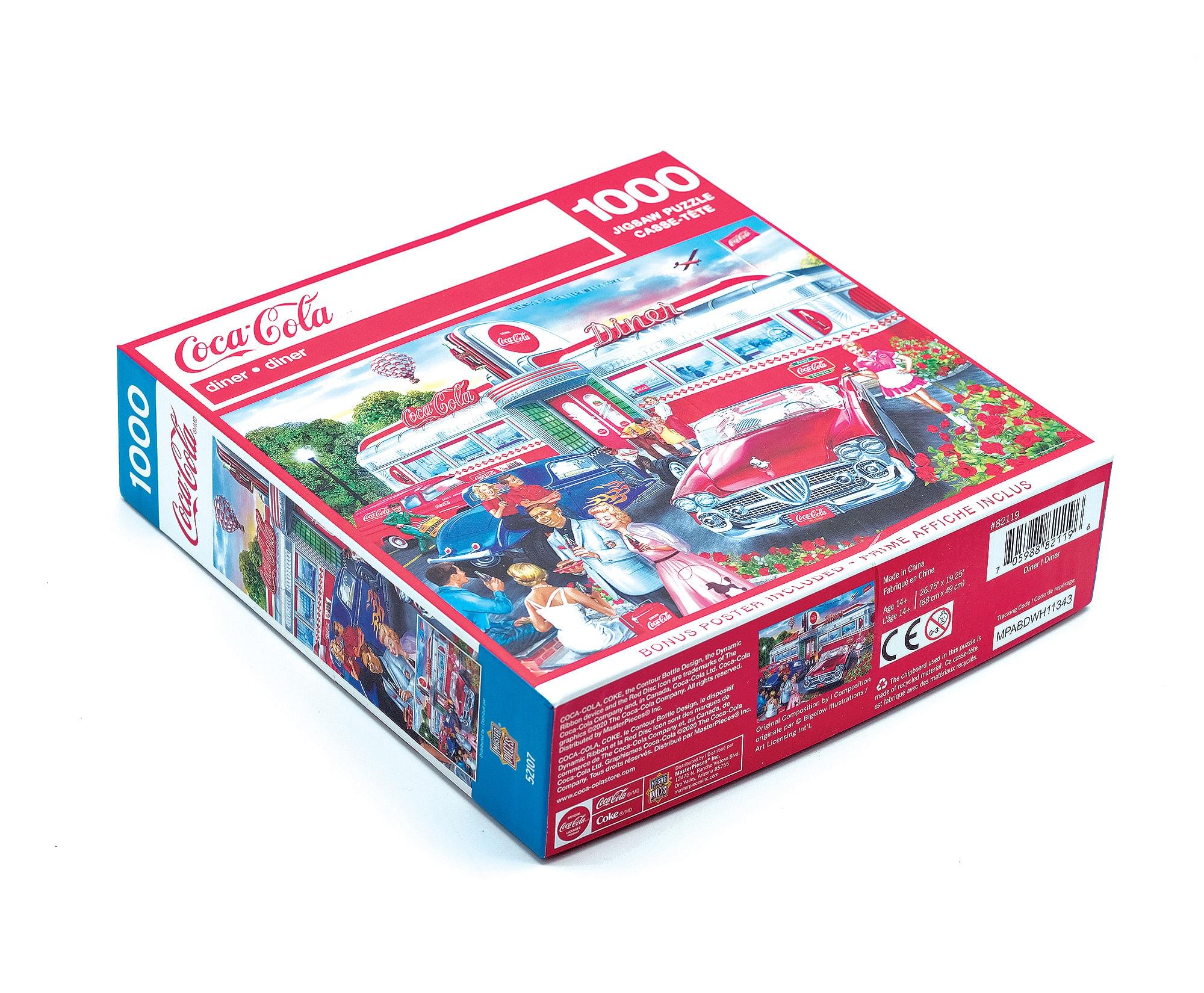 Coca-Cola Diner 1000 Piece Jigsaw Puzzle