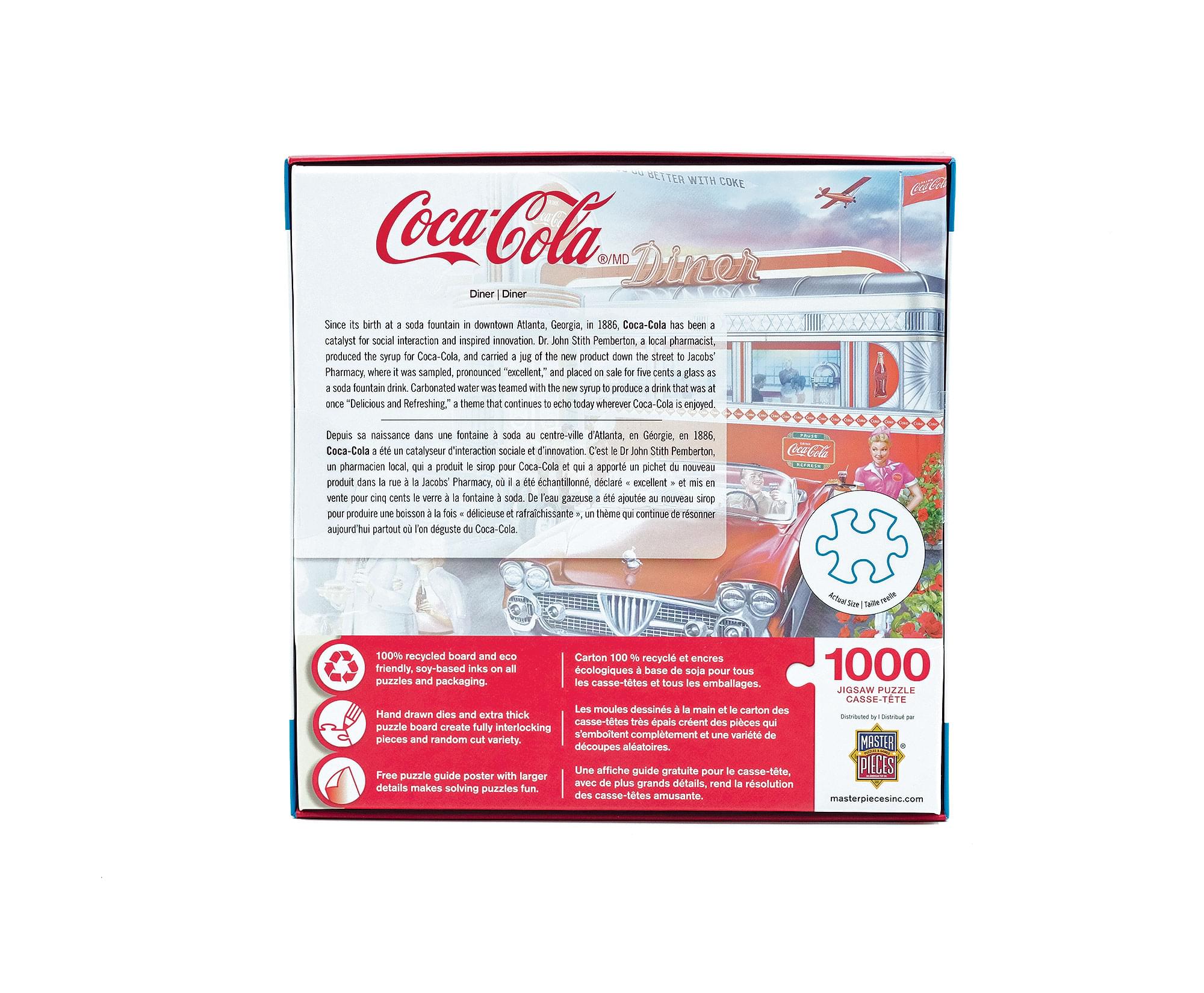 Coca-Cola Diner 1000 Piece Jigsaw Puzzle