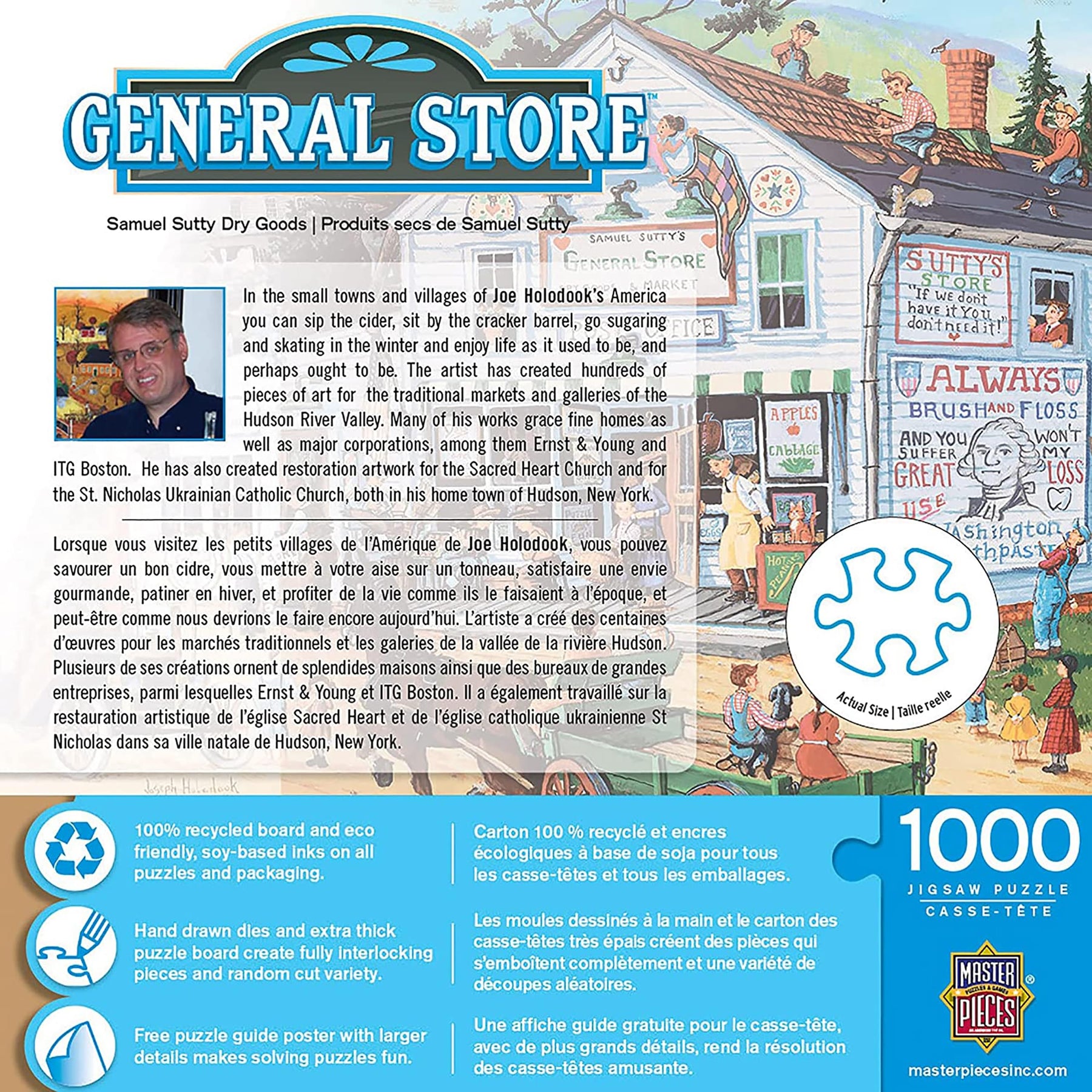 Samuel Sutty Dry Goods 1000 Piece Jigsaw Puzzle