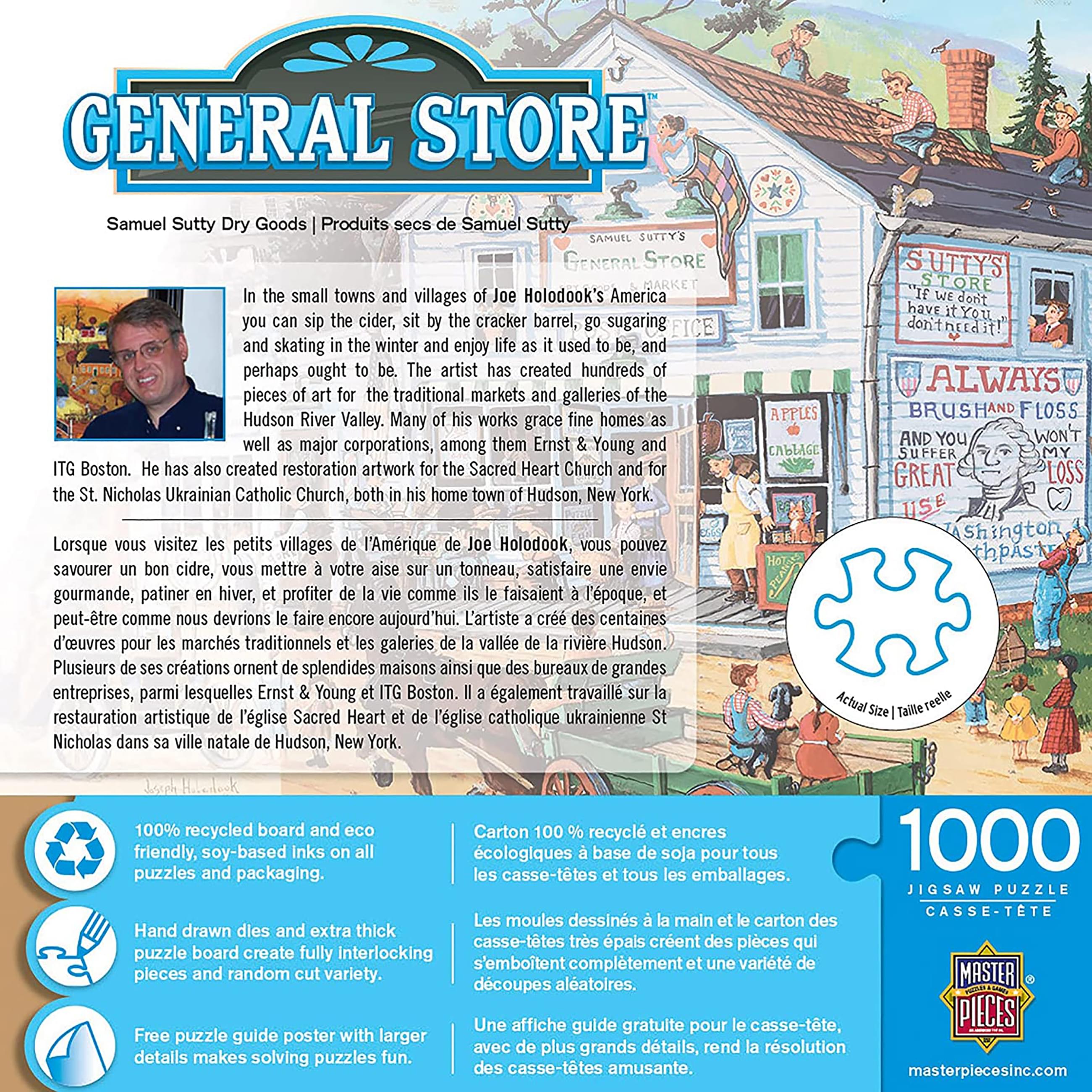 Samuel Sutty Dry Goods 1000 Piece Jigsaw Puzzle