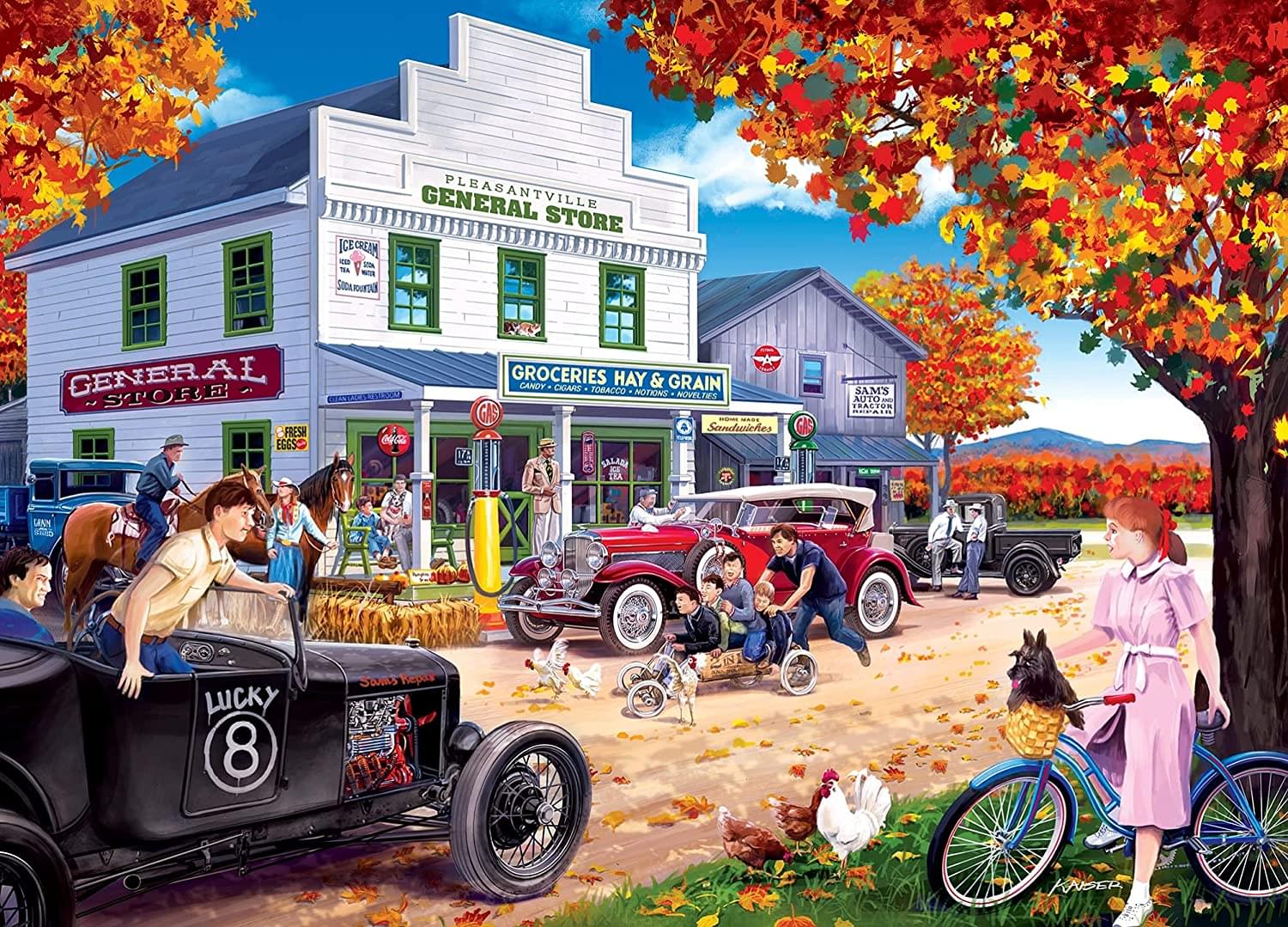 Pleasantville 1000 Piece Jigsaw Puzzle