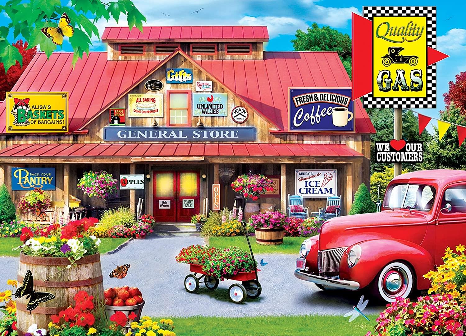 A Touch of Nostalgia 1000 Piece Jigsaw Puzzle