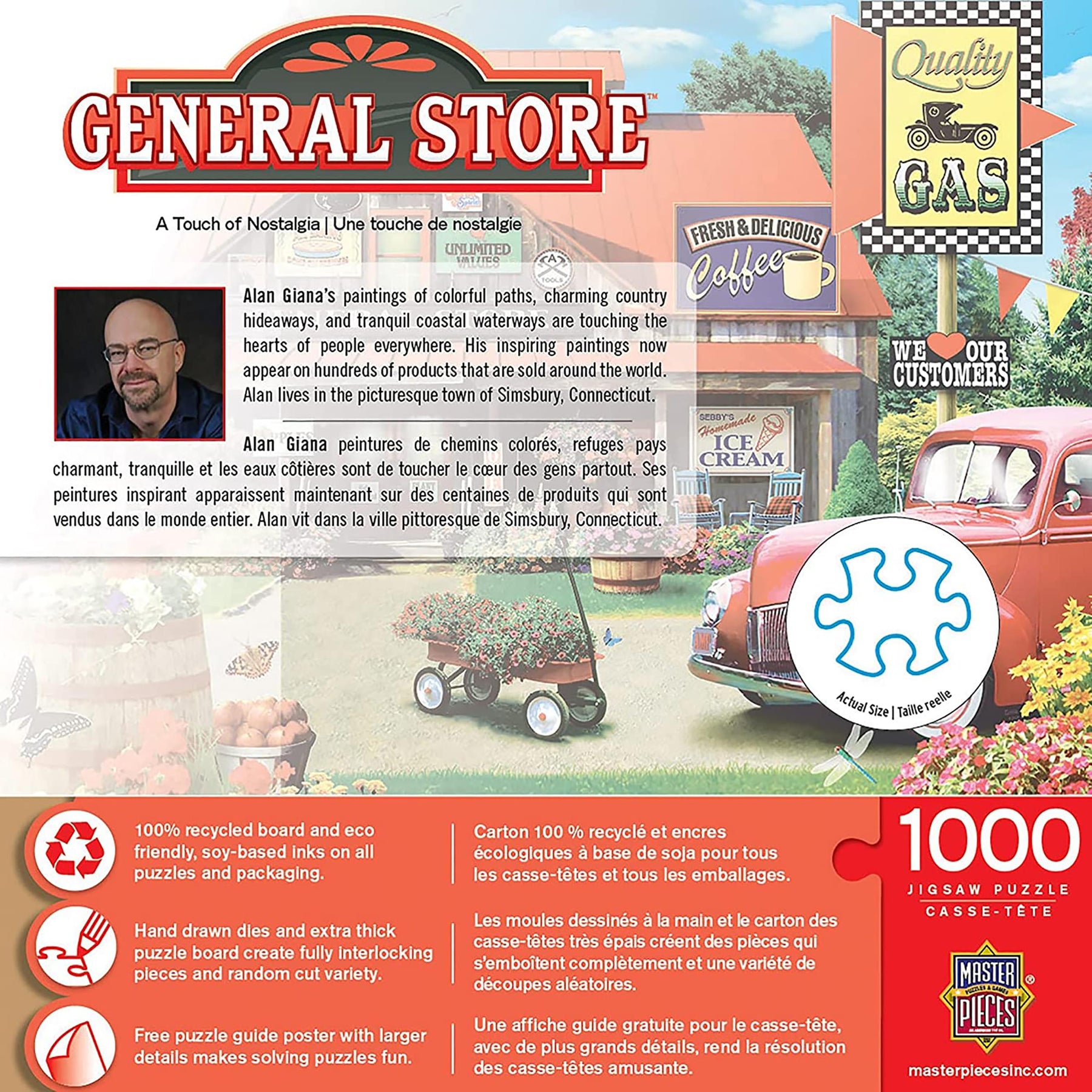 A Touch of Nostalgia 1000 Piece Jigsaw Puzzle