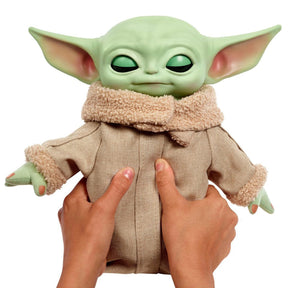Star Wars 11 Inch Squeeze and Blink Grogu Plush with Sounds and Movement