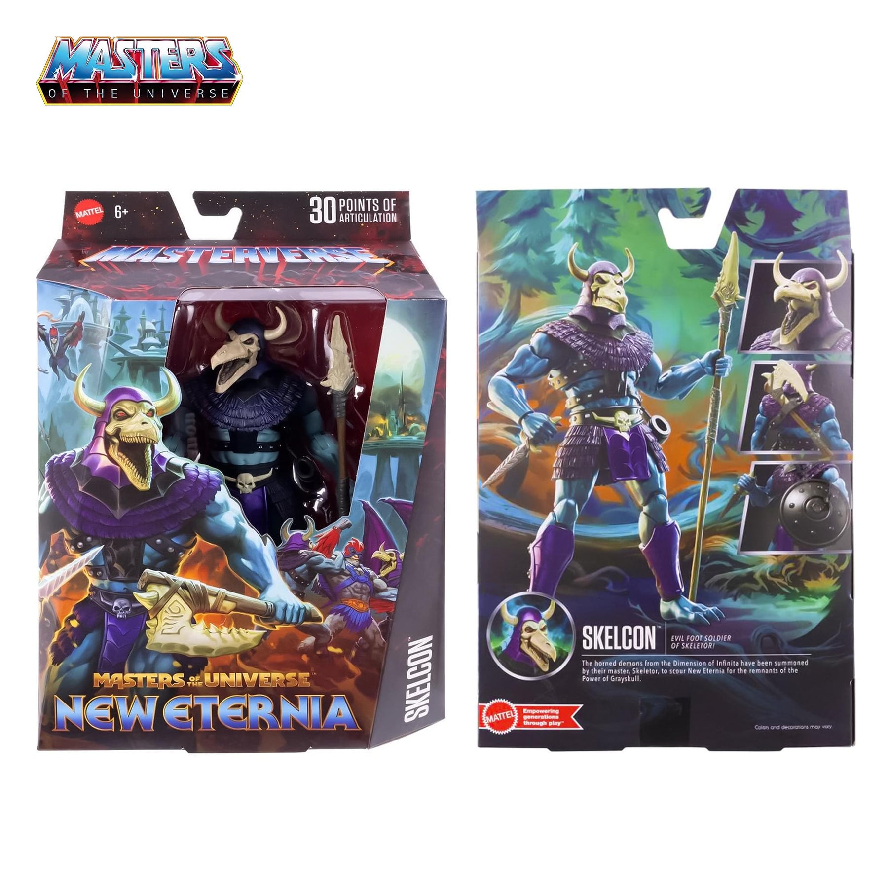 Masters Of The Universe Masterverse New Eternia Skelcon Action Figure