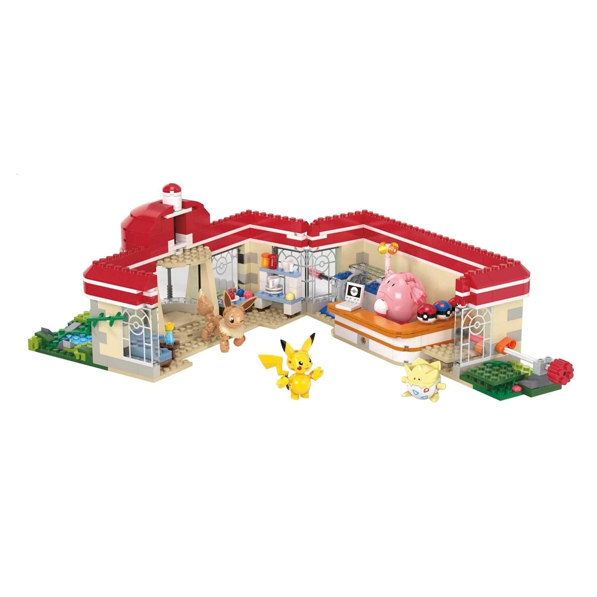 Pokemon Mega Construx Forest Center 648 Piece Block Building Set