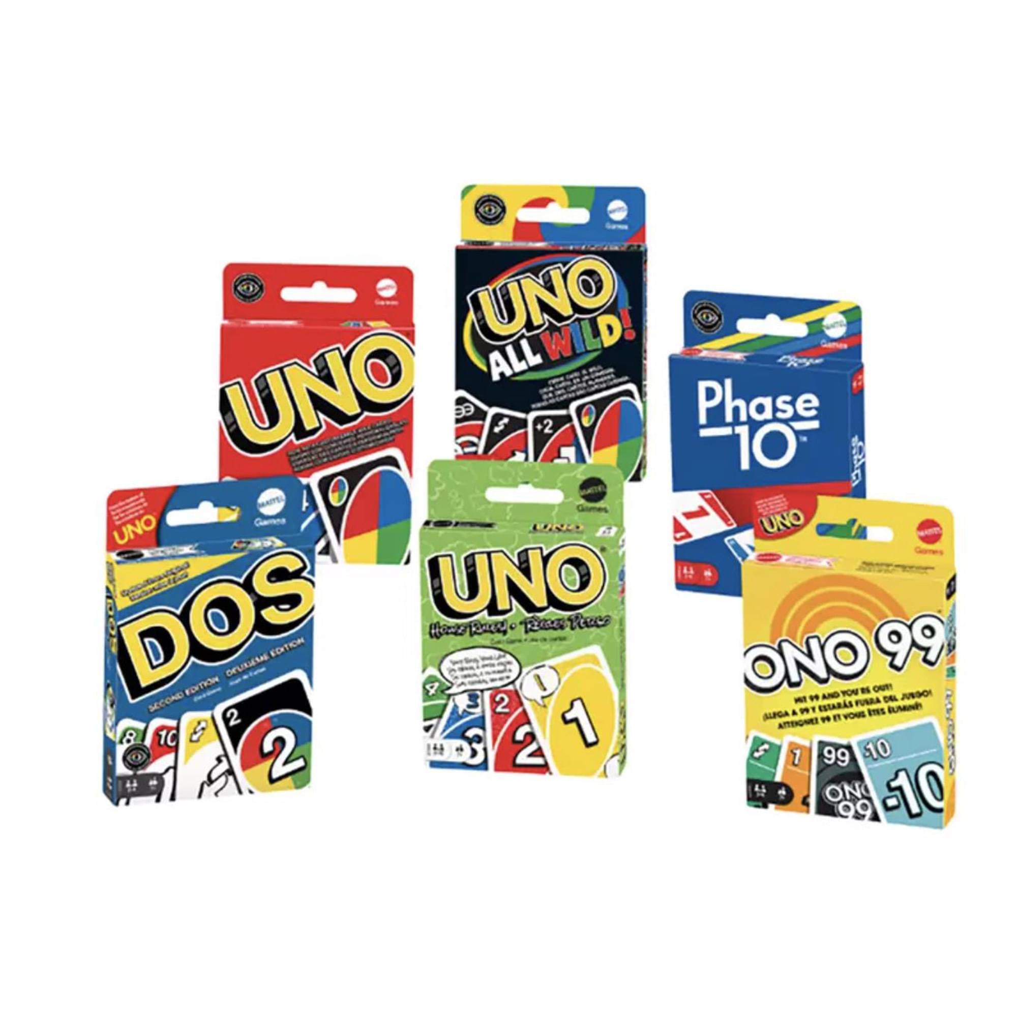 Mattel Classic Card Game Bundle 6 Pack | Free Shipping