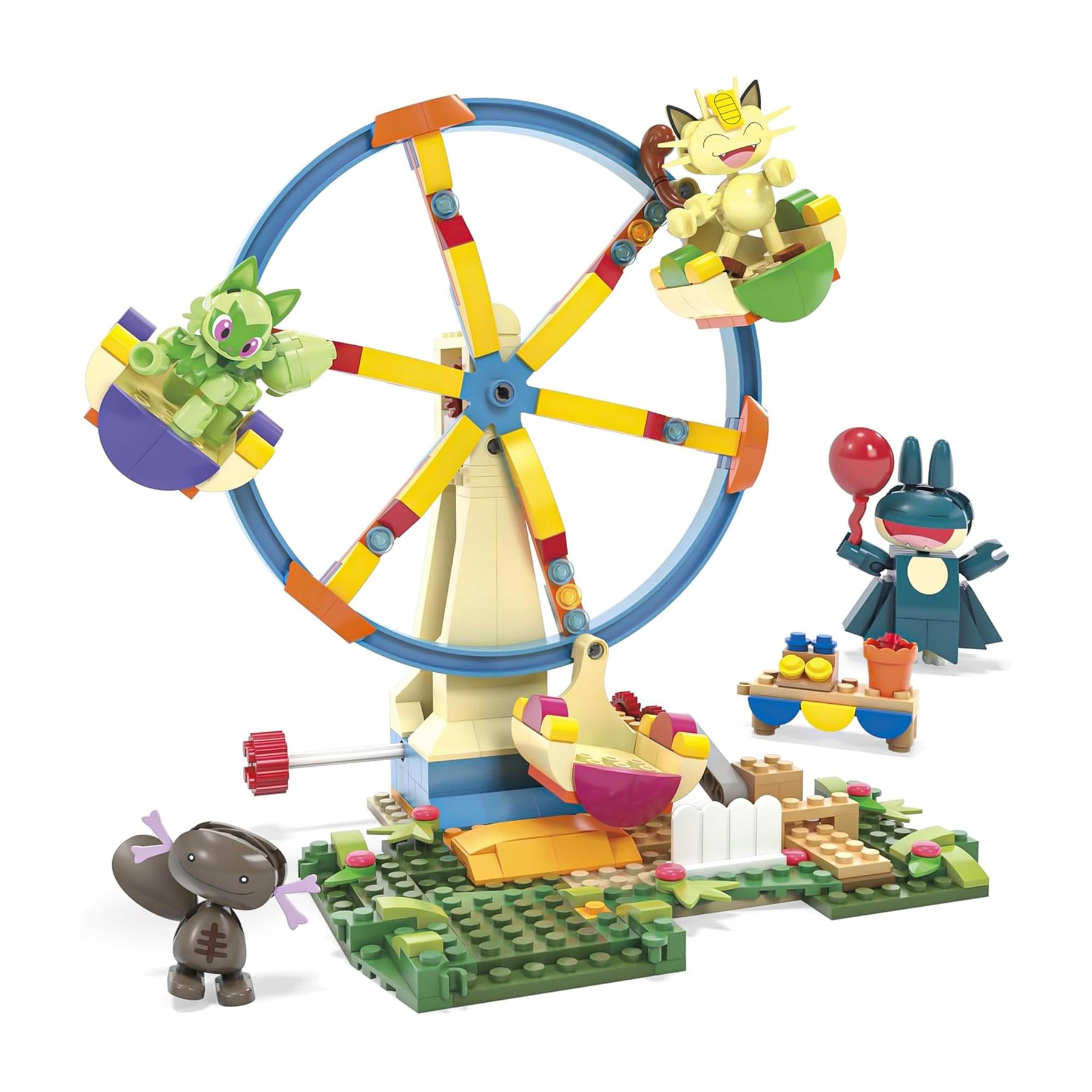 MEGA Construx Pokemon Ferris Wheel Fun 393-Piece Building Set