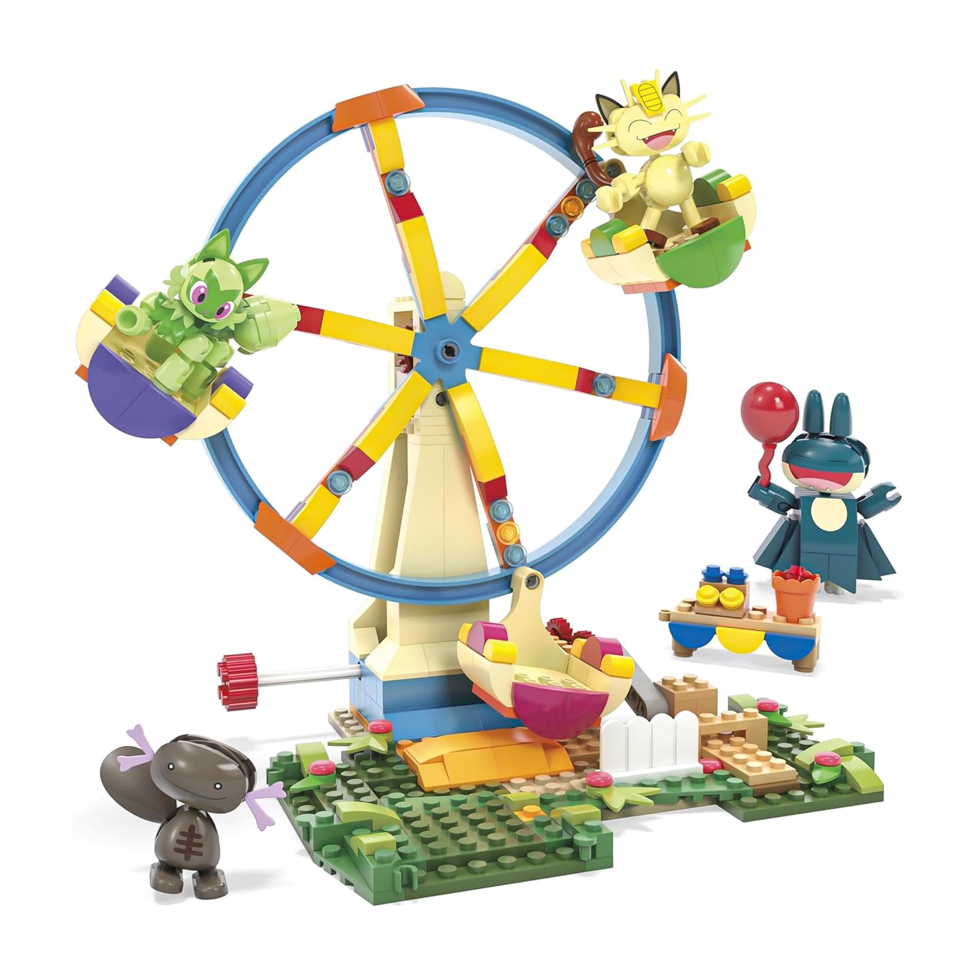 MEGA Construx Pokemon Ferris Wheel Fun 393-Piece Building Set