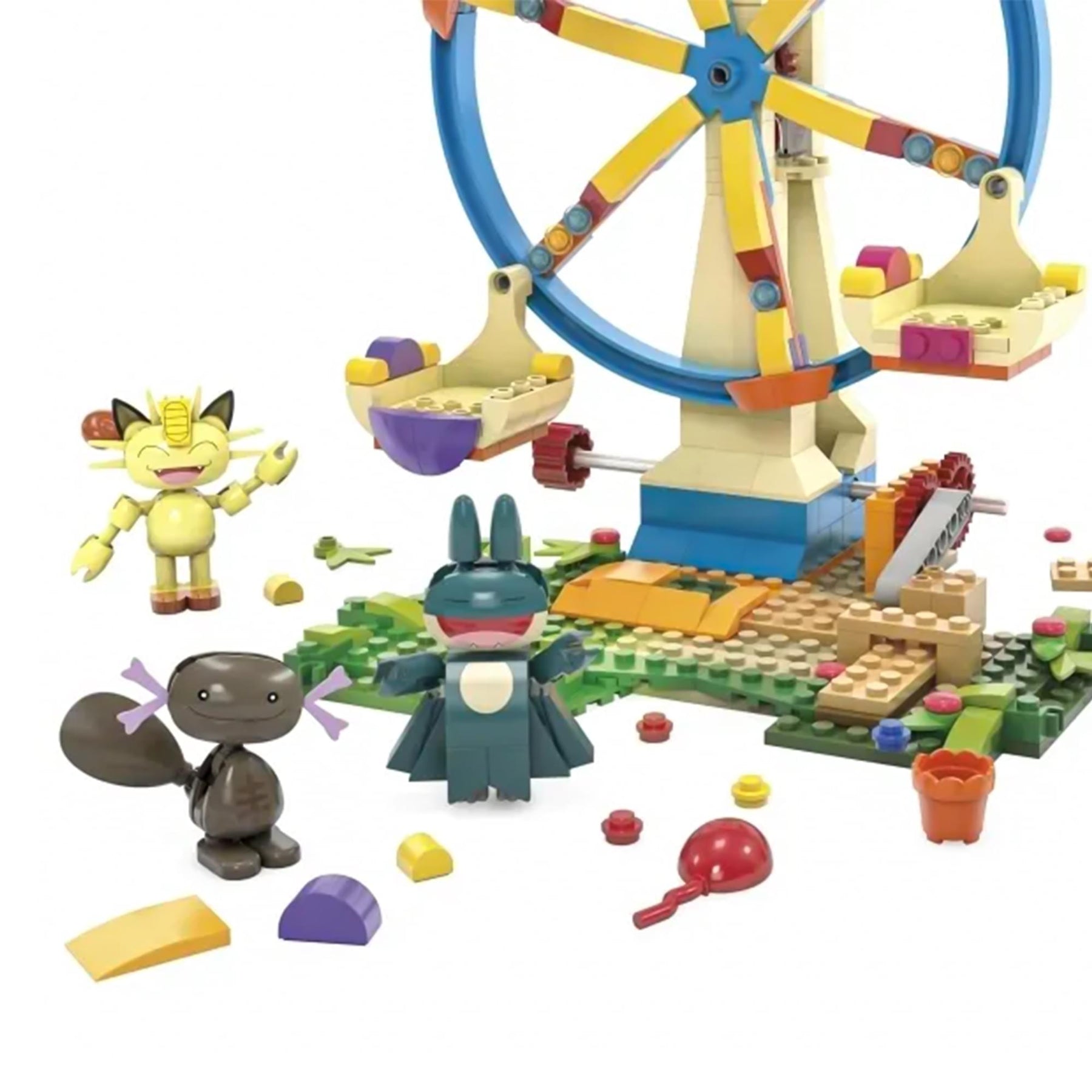 MEGA Construx Pokemon Ferris Wheel Fun 393-Piece Building Set