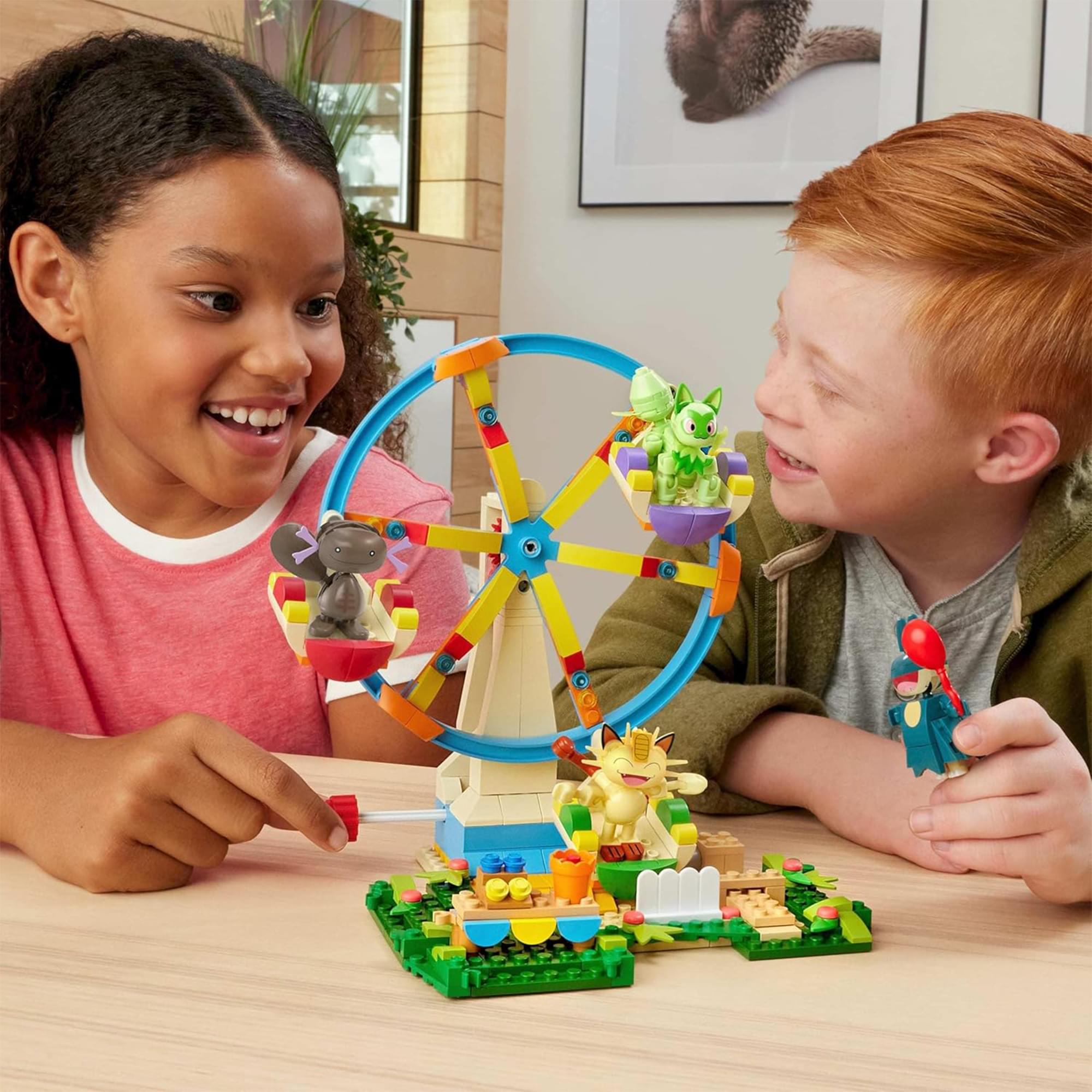 MEGA Construx Pokemon Ferris Wheel Fun 393-Piece Building Set