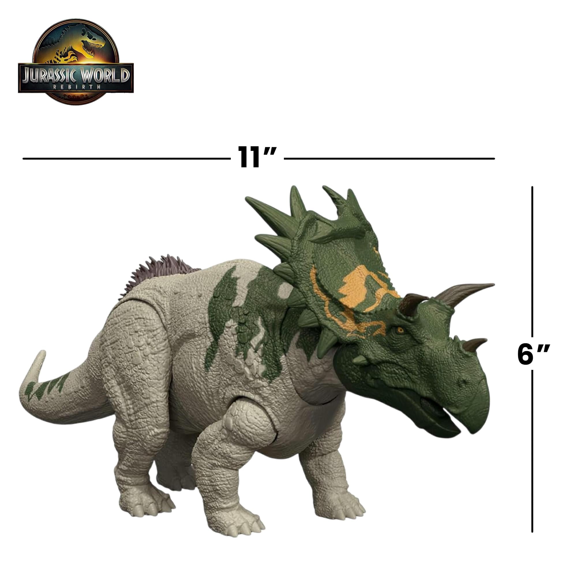 Jurassic World Rebirth Wild Roar Spiclypeus Interactive Dinosaur Figure
