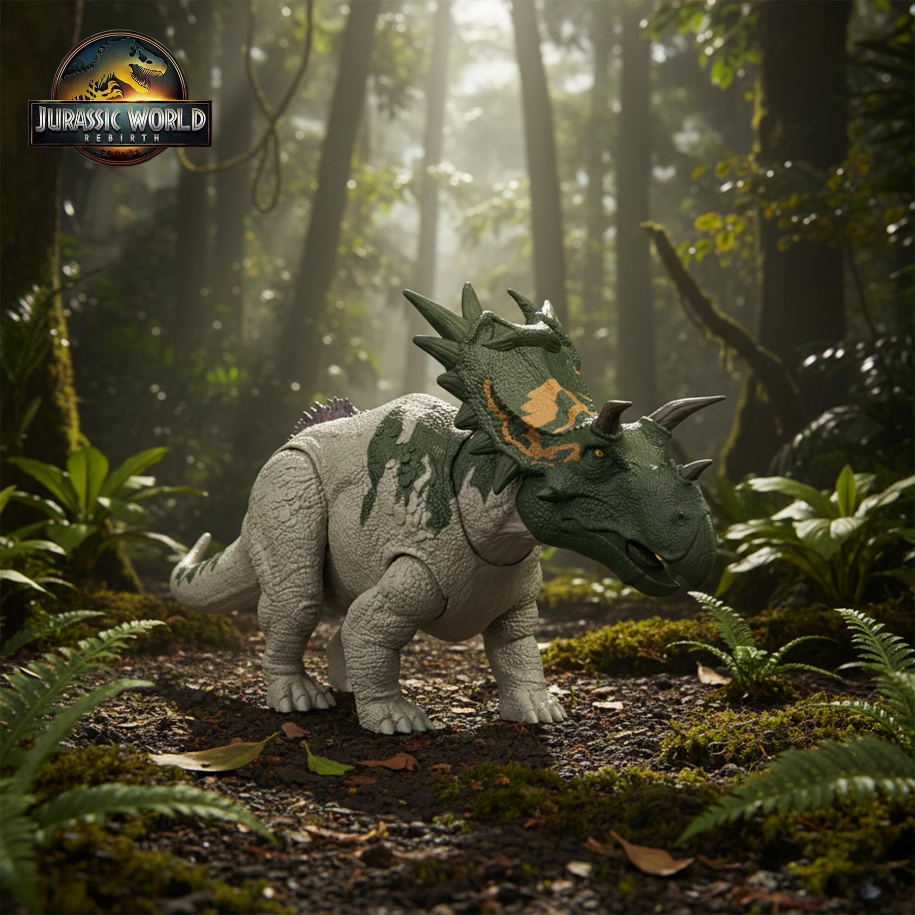 Jurassic World Rebirth Wild Roar Spiclypeus Interactive Dinosaur Figure