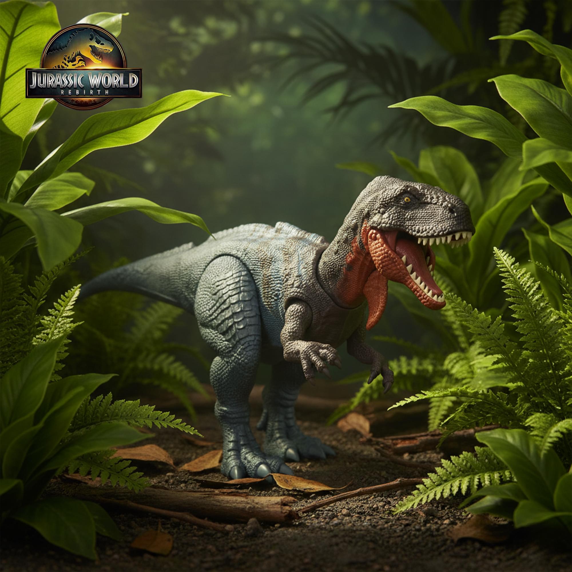 Jurassic World Rebirth Wild Roar Abelisaurus Interactive Dinosaur Figure