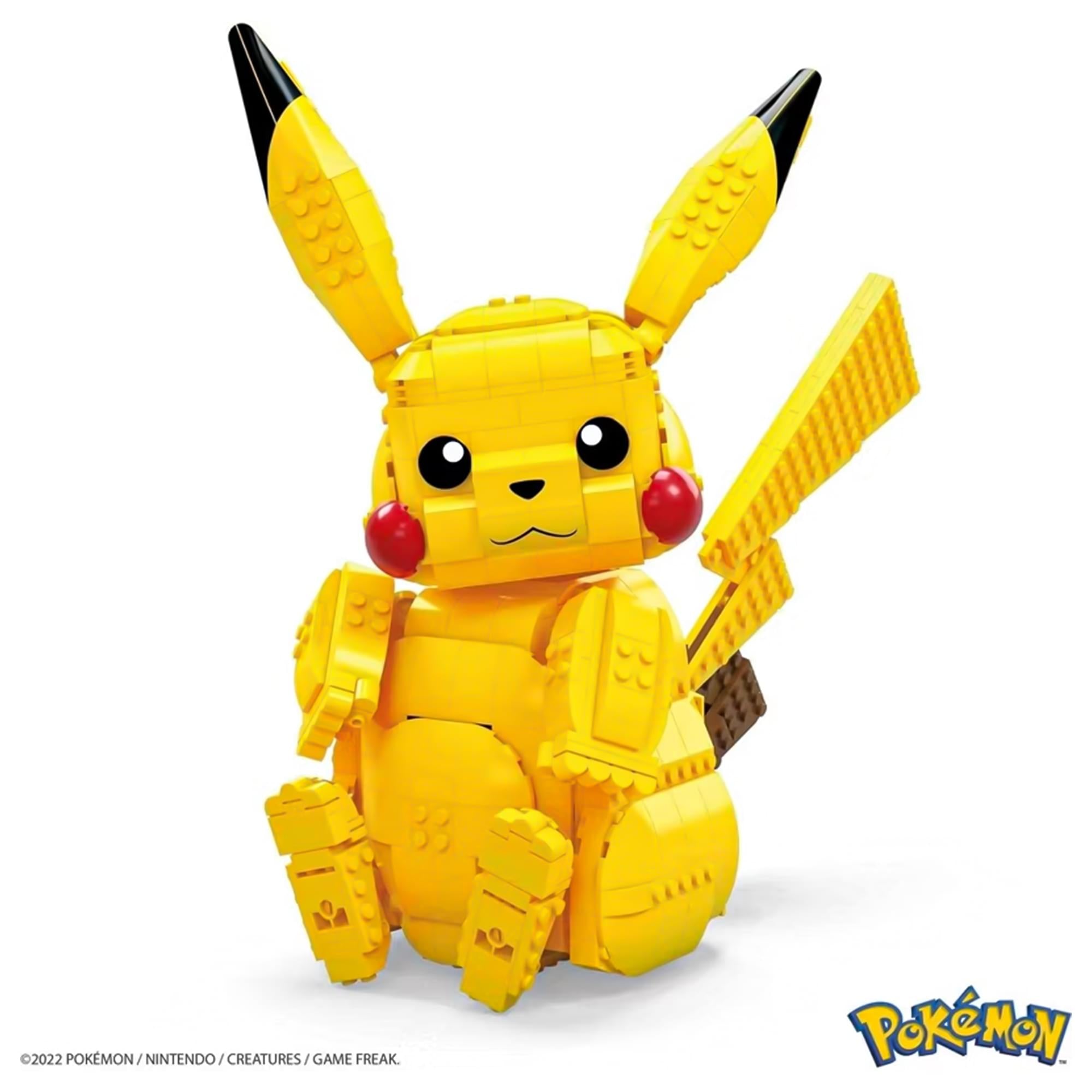 MEGA Construx Pokemon Jumbo Pikachu 825-Piece Building Set