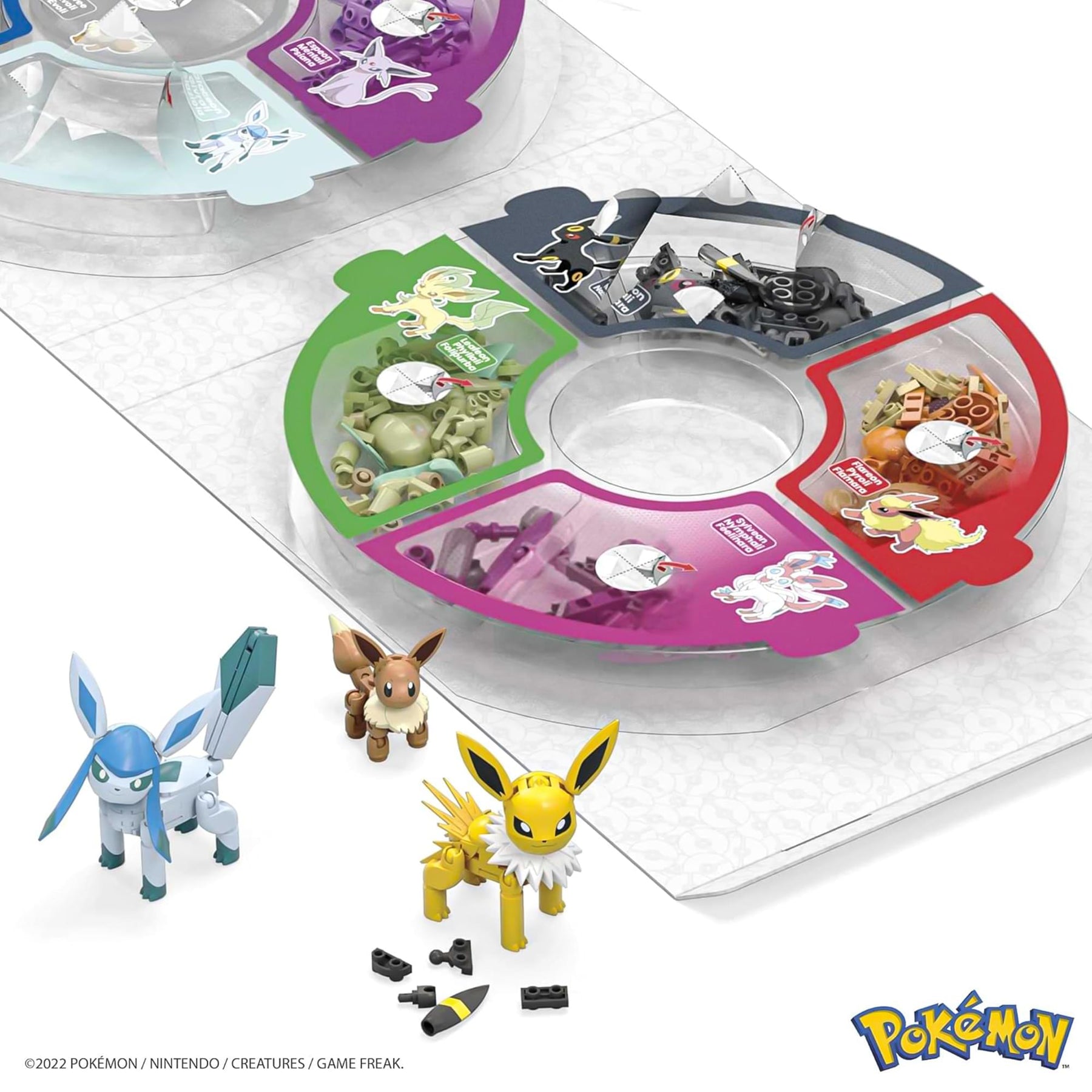 MEGA Construx Pokemon Every Eevee Evolution 470-Piece Building Set