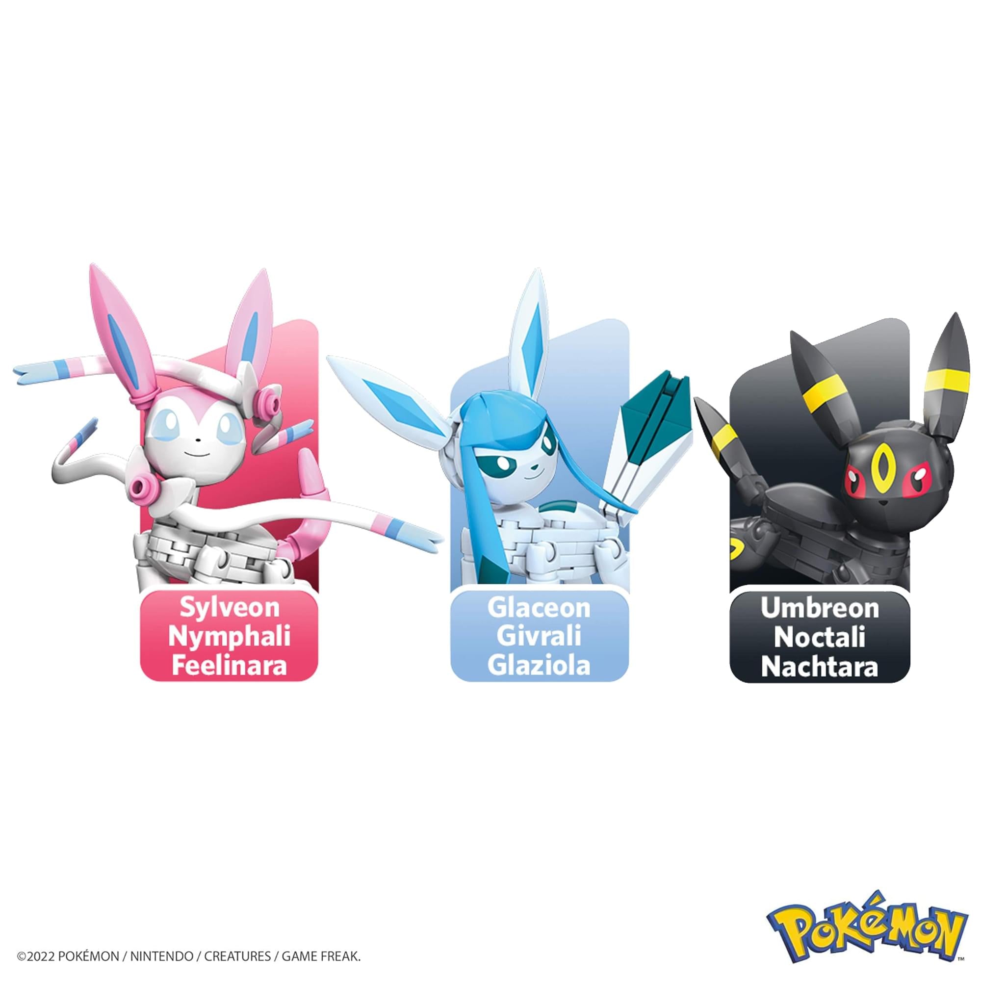 MEGA Construx Pokemon Every Eevee Evolution 470-Piece Building Set