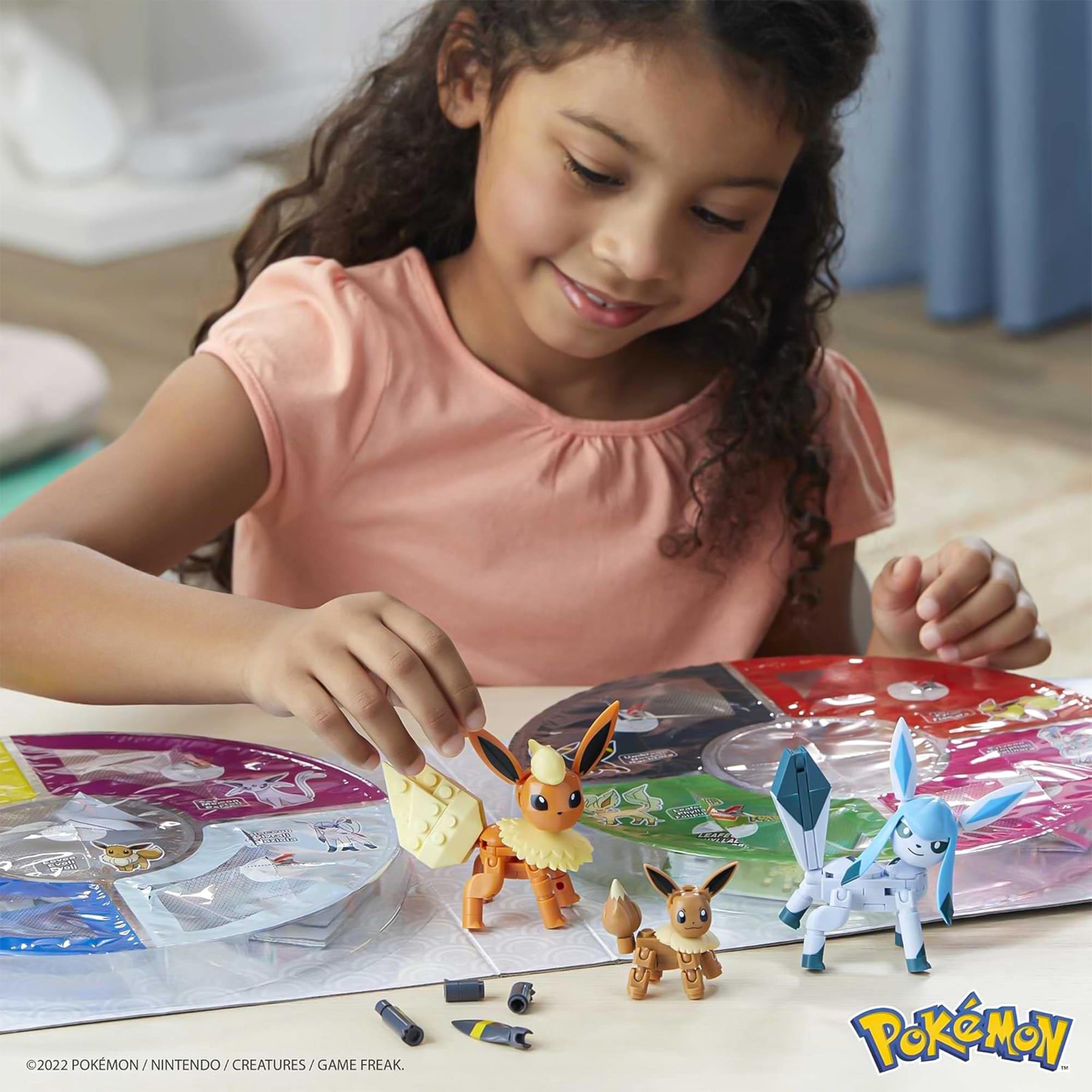 MEGA Construx Pokemon Every Eevee Evolution 470-Piece Building Set