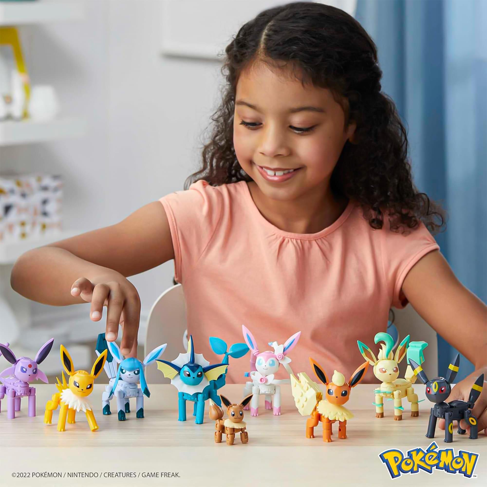 MEGA Construx Pokemon Every Eevee Evolution 470-Piece Building Set