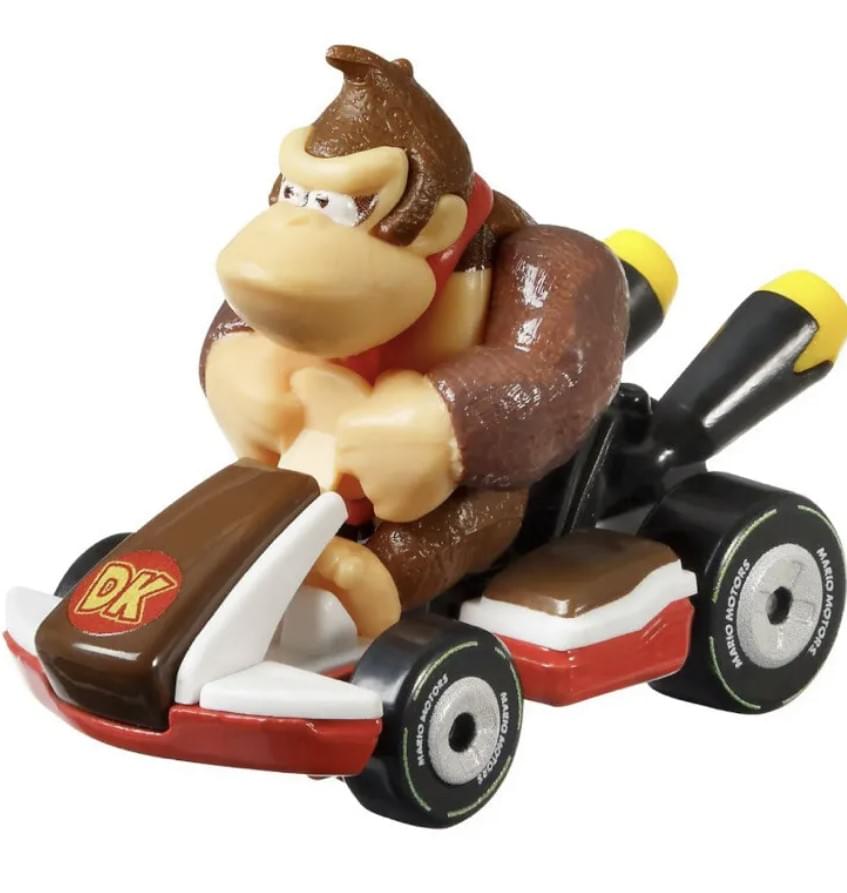 Mario Kart Hot Wheels 1:64 Diecast Car | Donkey Kong