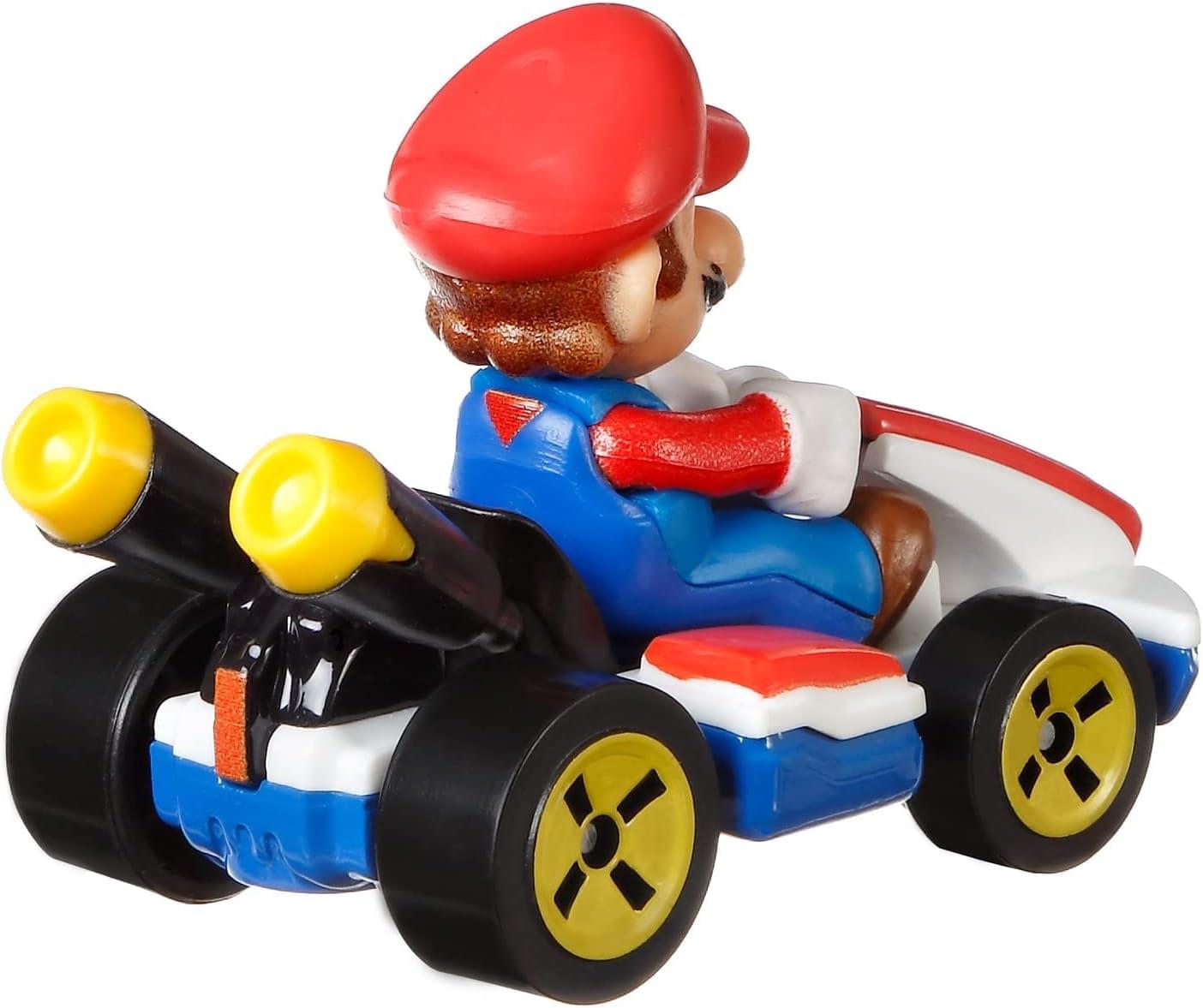 Mario Kart Hot Wheels 1:64 Diecast Car | Mario