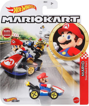 Mario Kart Hot Wheels 1:64 Diecast Car | Mario
