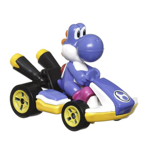 Mario Kart Hot Wheels 1:64 Diecast Car | Blue Yoshi