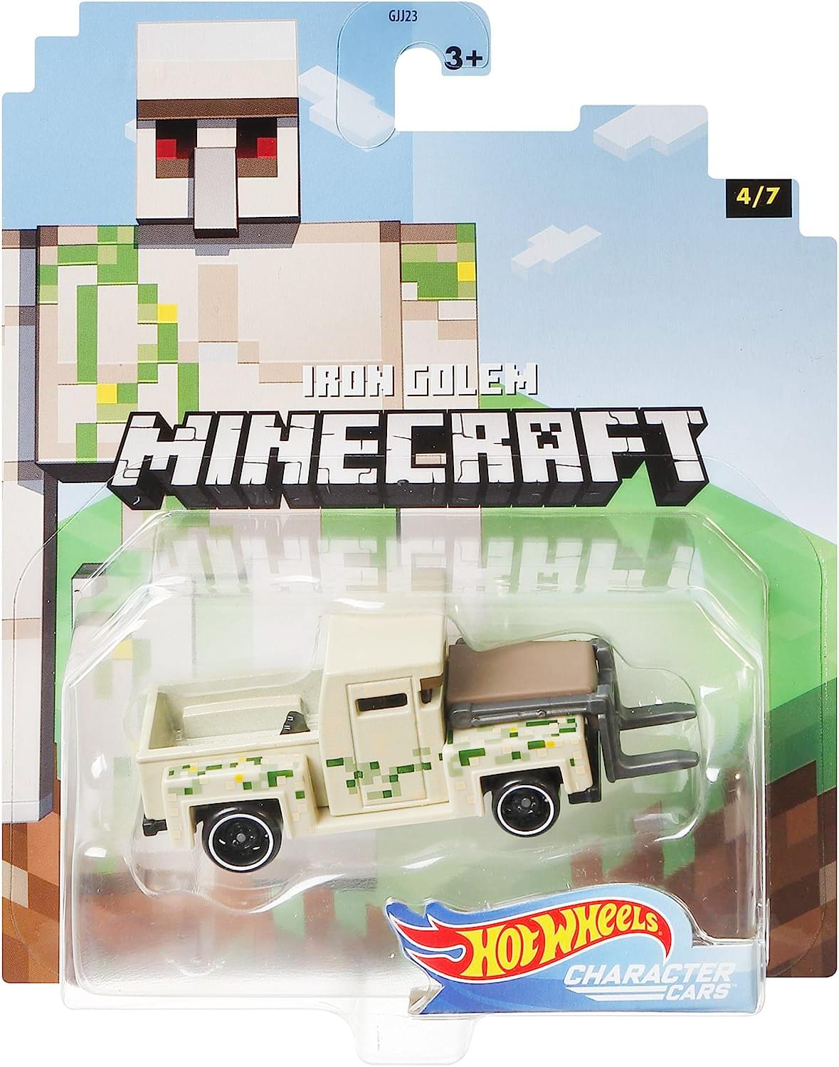 Minecraft Hot Wheels 1:64 Diecast Car | Iron Golem