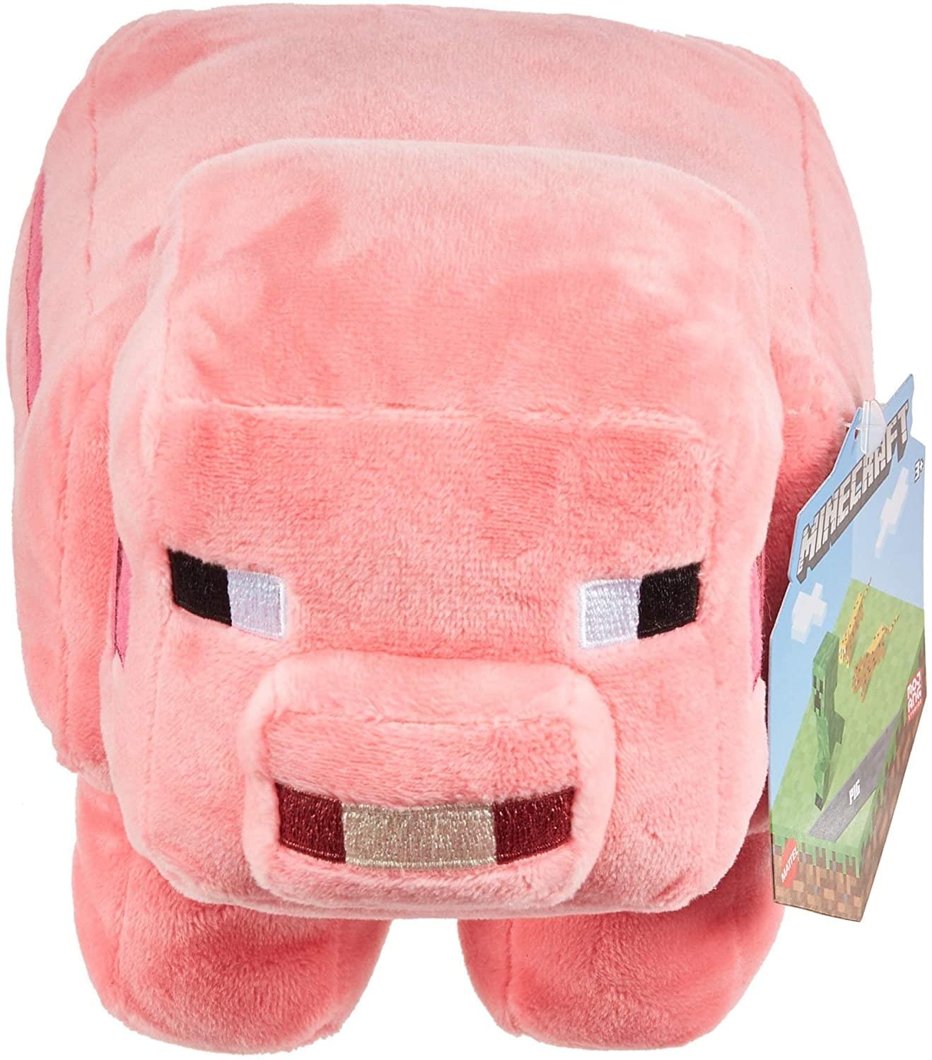 Minecraft 8 Inch Character Plush | Pig