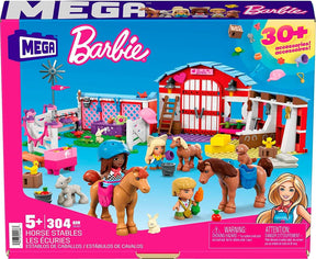 Barbie Mega Construx Building Set | Horse Stables