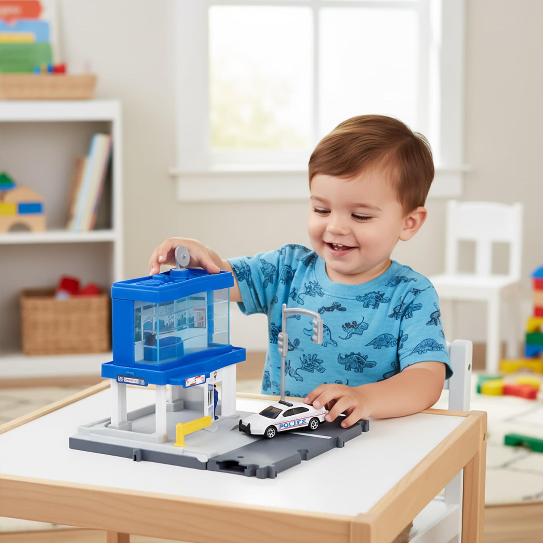 Matchbox Action Drivers Police Traffic Center Playset