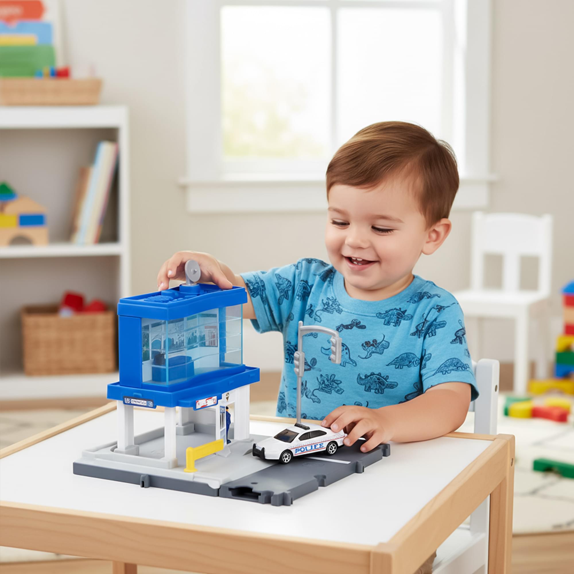 Matchbox Action Drivers Police Traffic Center Playset