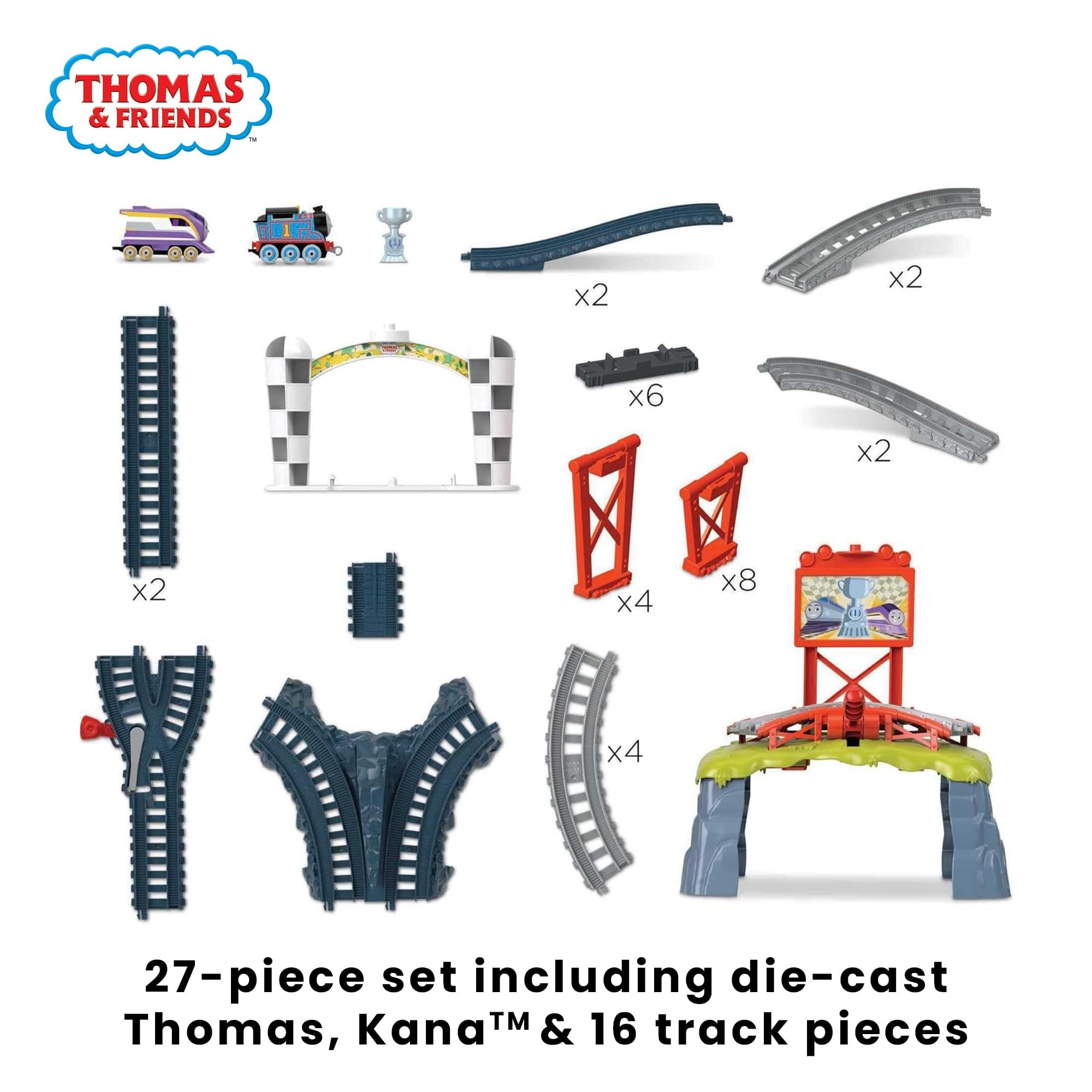 Thomas & Friends Race For The Sodor Cup Train Track Playset