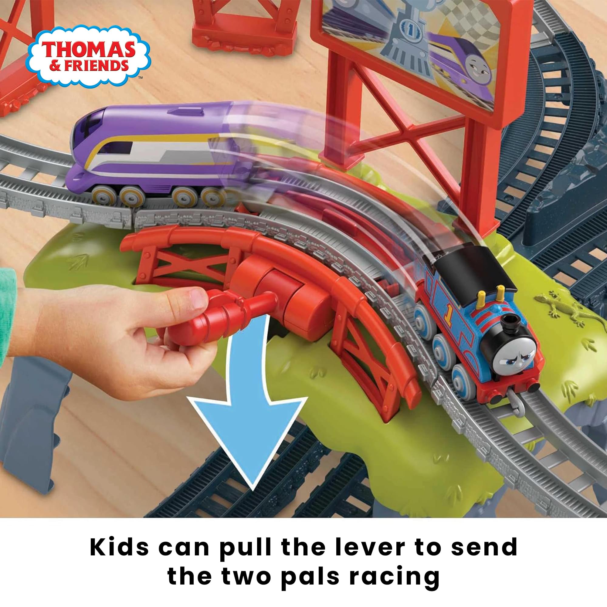 Thomas & Friends Race For The Sodor Cup Train Track Playset