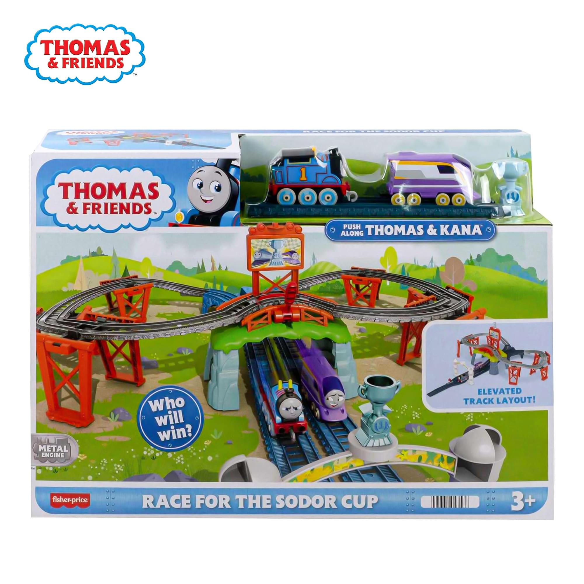 Thomas & Friends Race For The Sodor Cup Train Track Playset