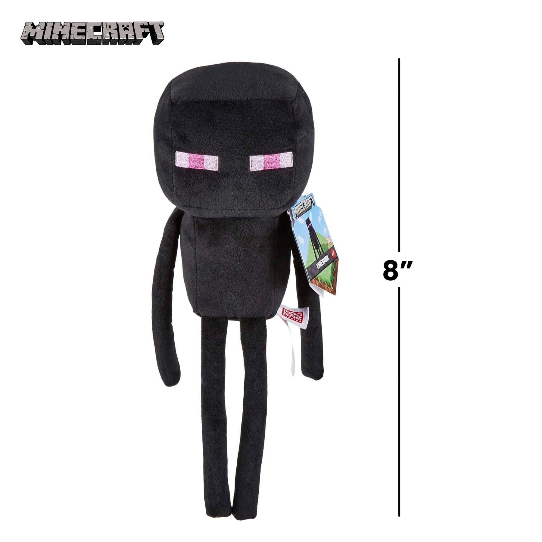 Minecraft 8 Inch Character Plush | Enderman