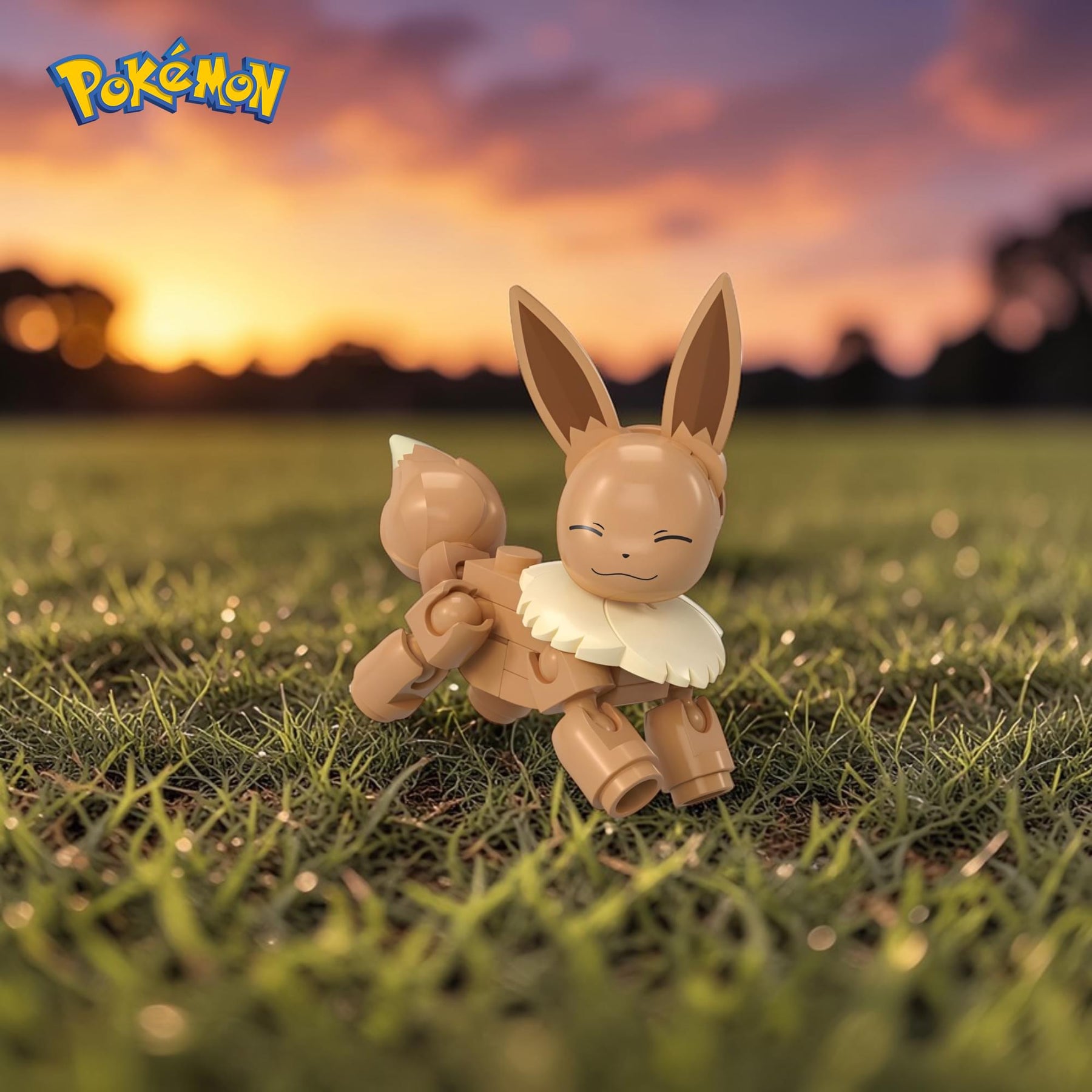 Pokemon MEGA Construx Eevee Poke Ball 24-Piece Building Set