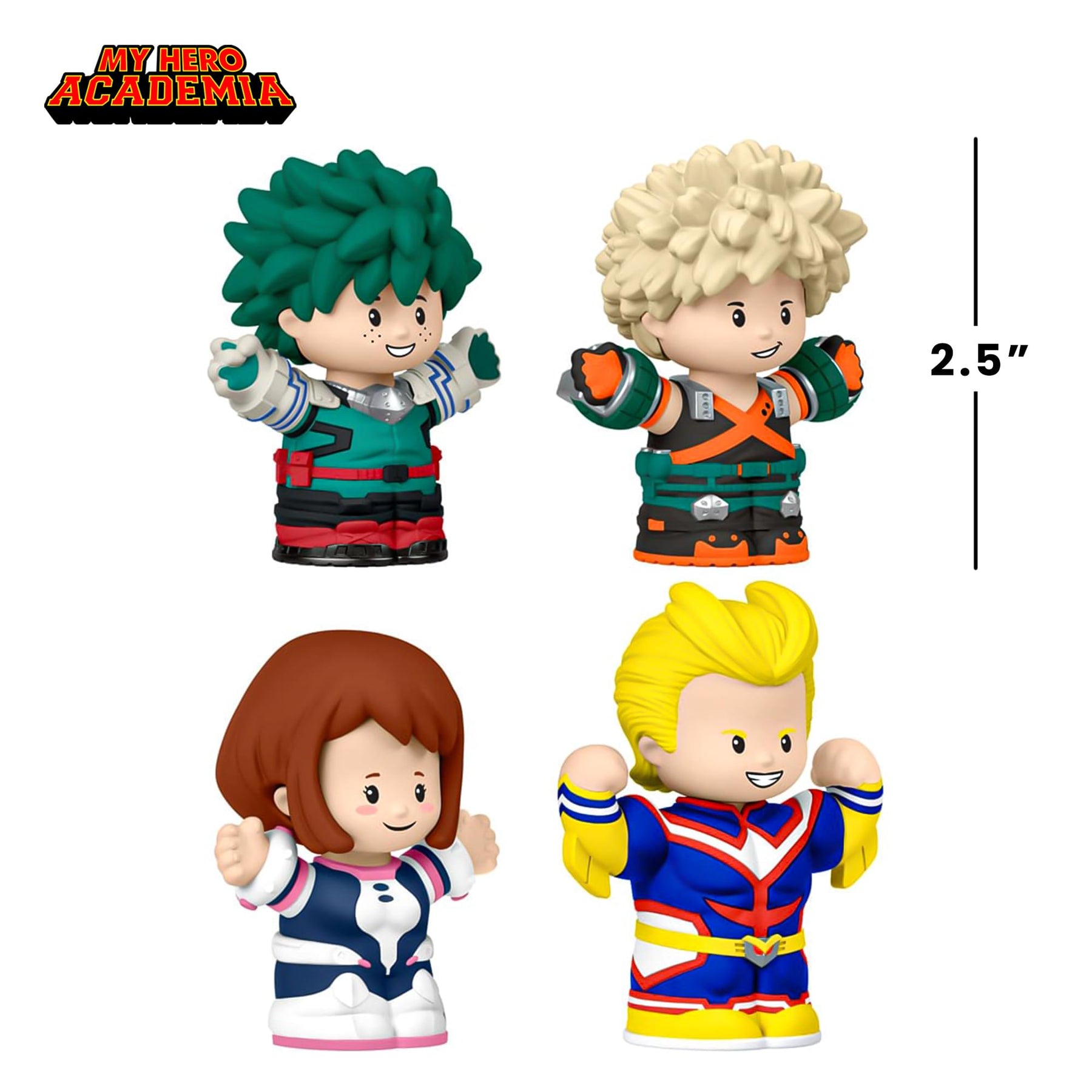My Hero Academia Little People Special Edition 4 Pack